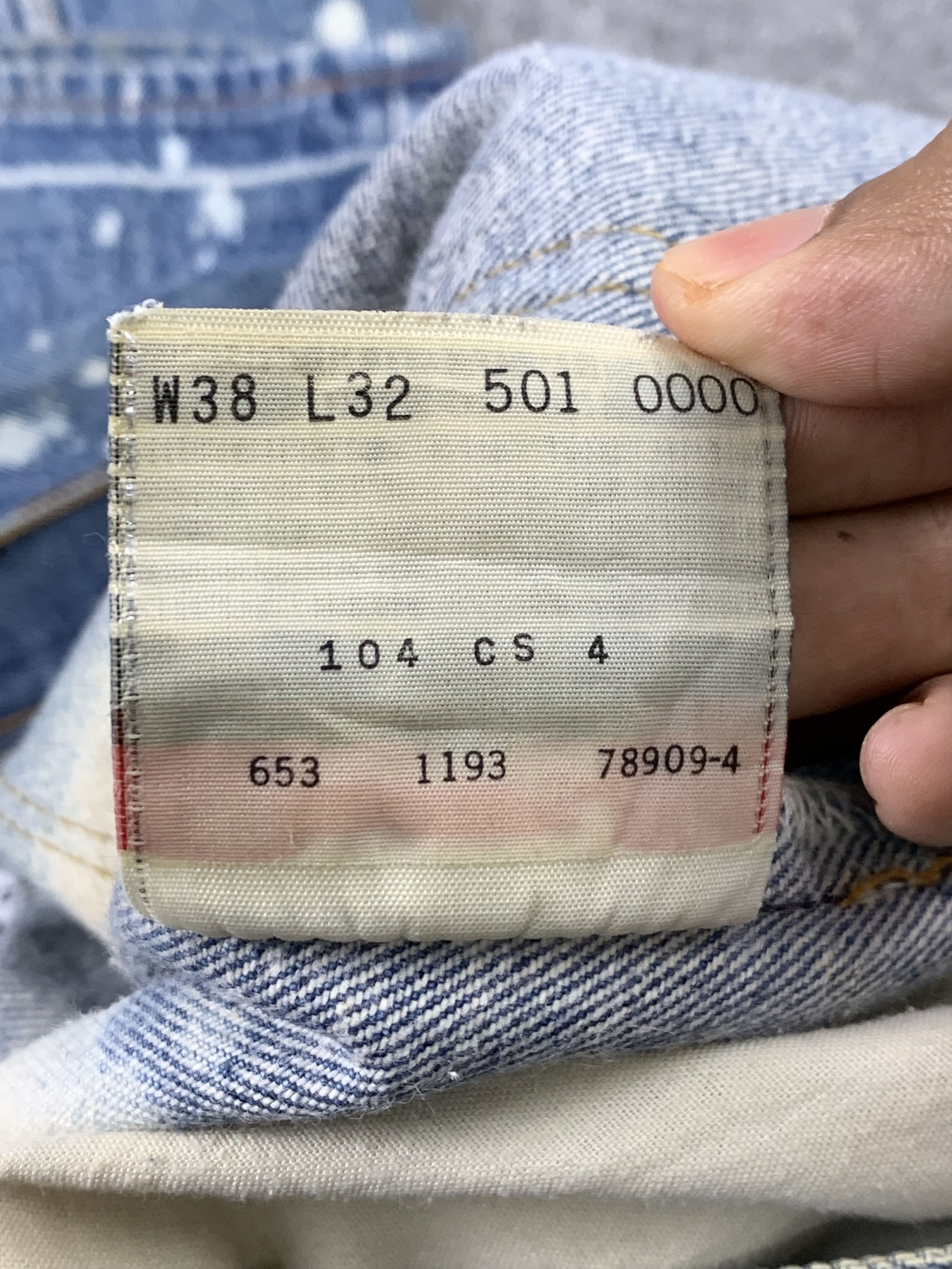 Levi's Vintage 90s Levis 501xx Sukajan Dragon Custom Jeans DP1935 Size US 36 / EU 52 - 9 Thumbnail