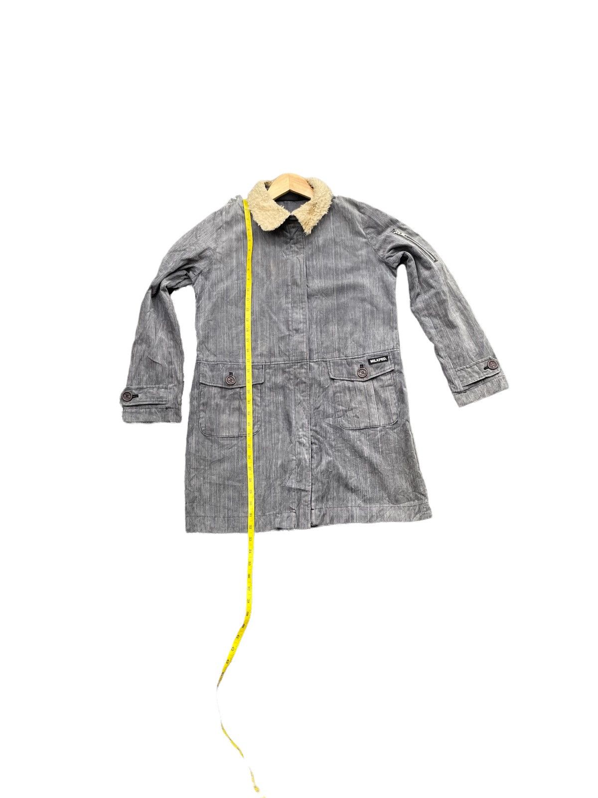 Japanese Brand Milkfed Coduroy Parka Jacket Size US M / EU 48-50 / 2 - 3 Thumbnail