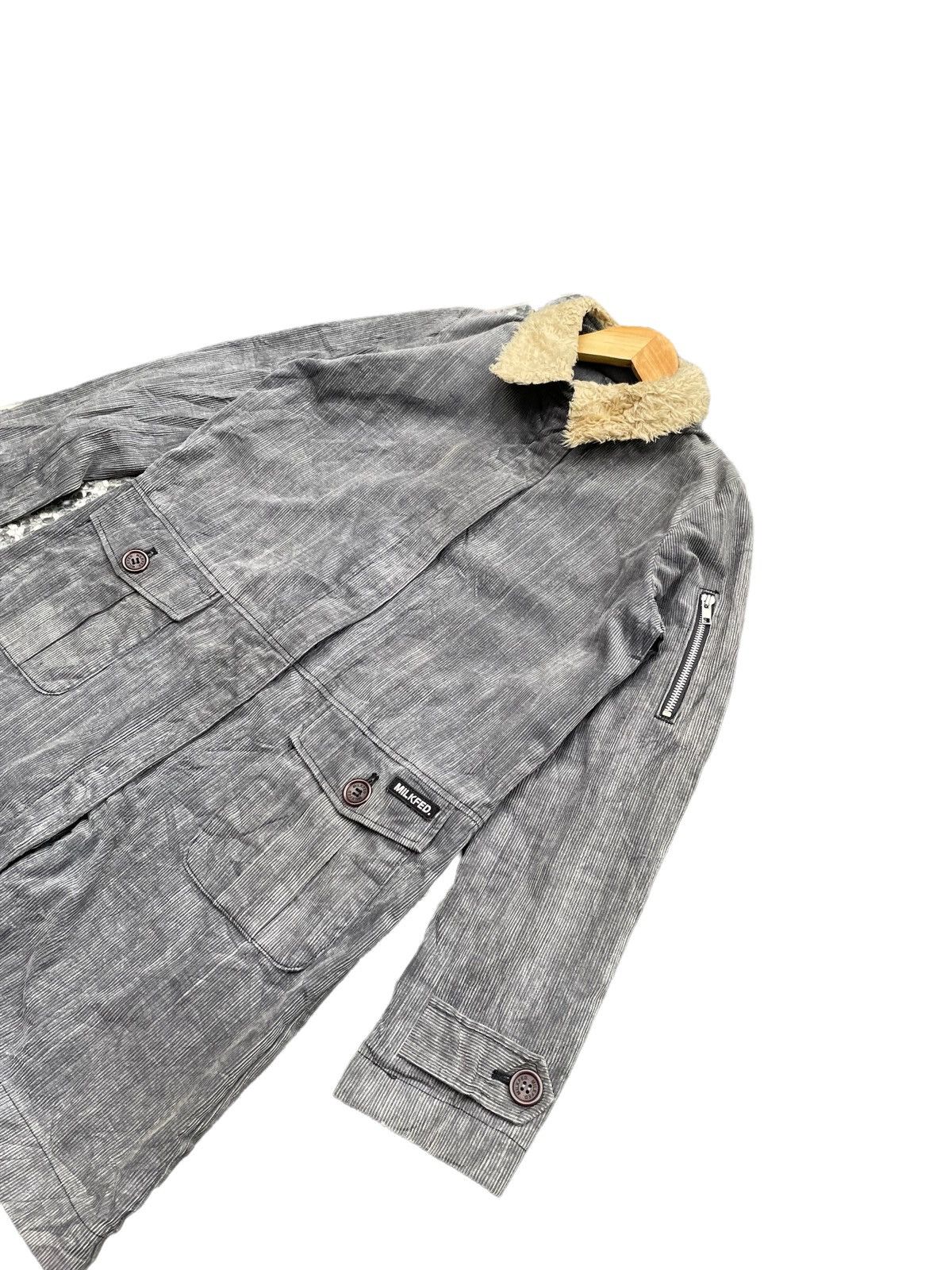 Japanese Brand Milkfed Coduroy Parka Jacket Size US M / EU 48-50 / 2 - 4 Thumbnail