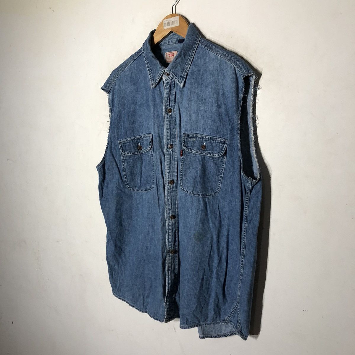 Levi's VINTAGE LEVI'S TANK TOP DENIM Size US L / EU 52-54 / 3 - 2 Thumbnail