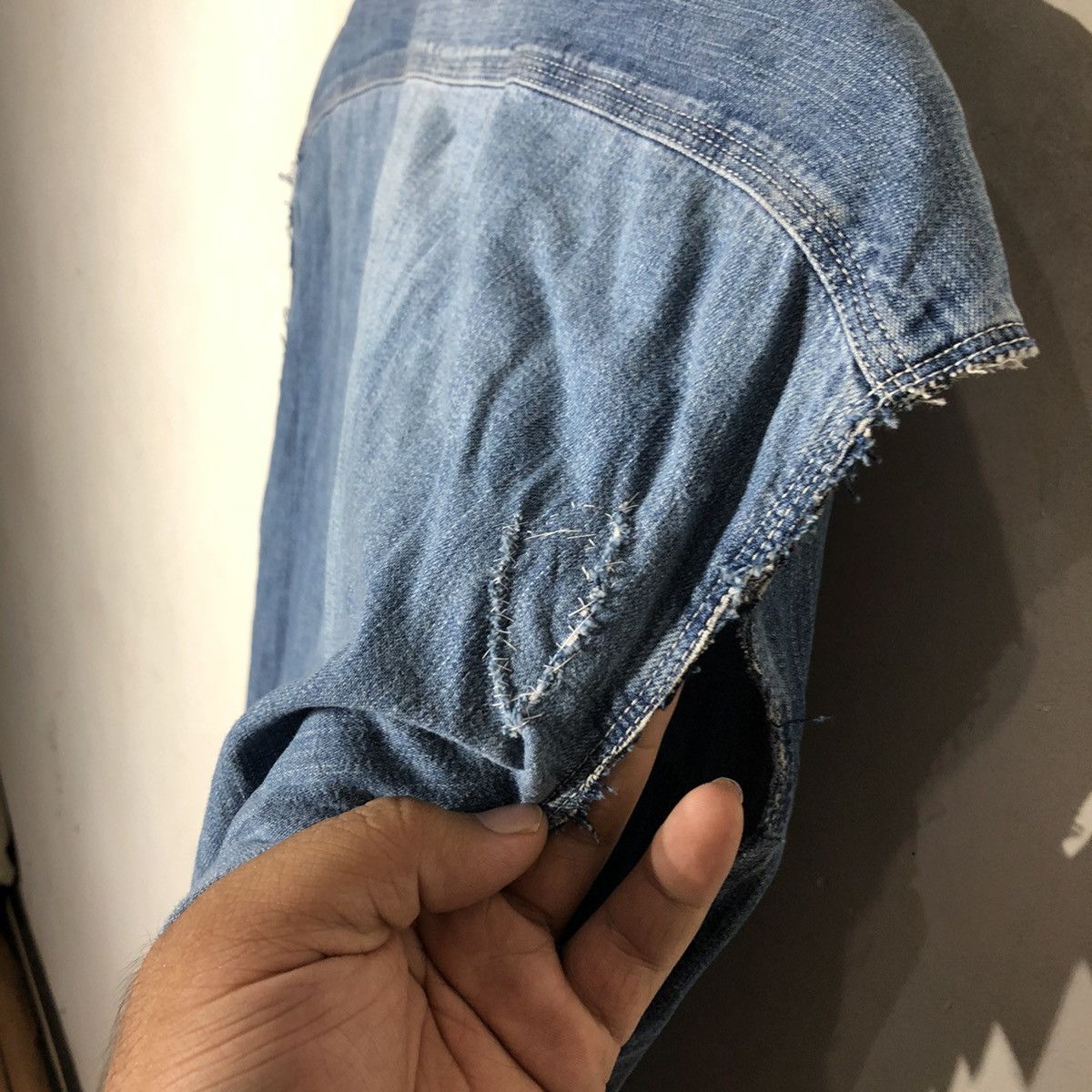 Levi's VINTAGE LEVI'S TANK TOP DENIM Size US L / EU 52-54 / 3 - 8 Thumbnail