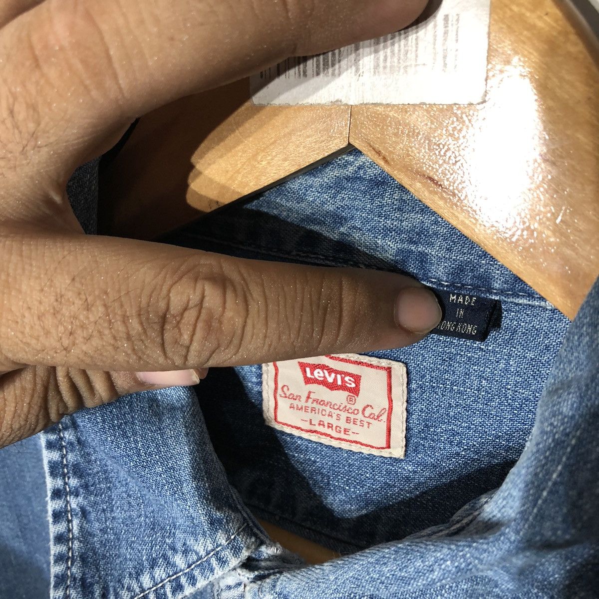 Levi's VINTAGE LEVI'S TANK TOP DENIM Size US L / EU 52-54 / 3 - 6 Thumbnail