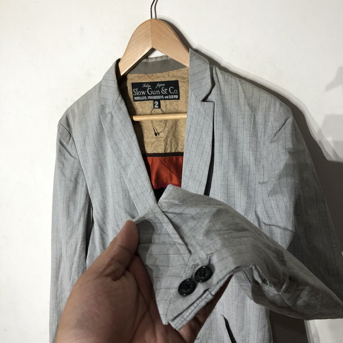 Japanese Brand × Other TOKYO JAPAN SLOW GUN & CO CASUAL COAT Size US M / EU 48-50 / 2 - 5 Thumbnail