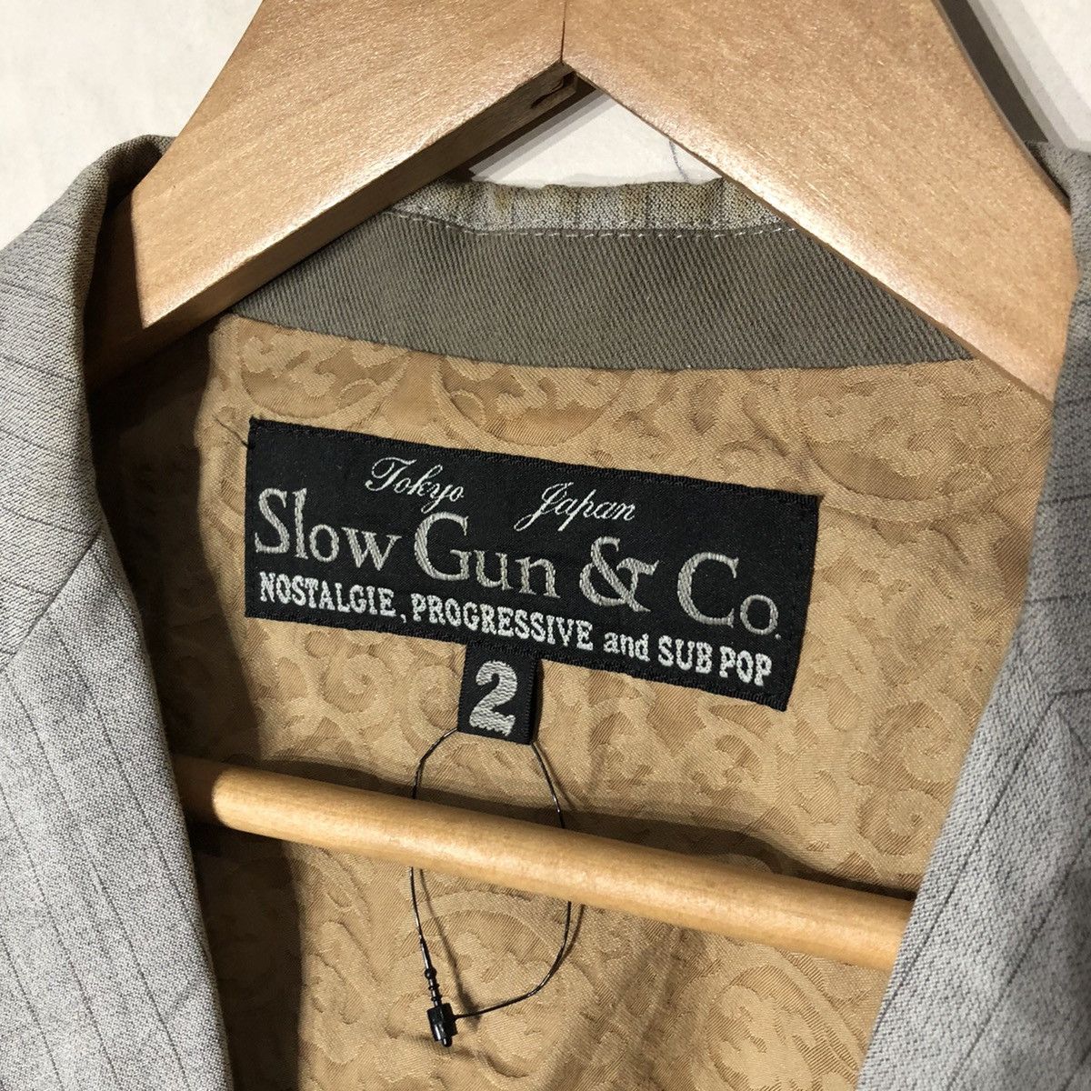 Japanese Brand × Other TOKYO JAPAN SLOW GUN & CO CASUAL COAT Size US M / EU 48-50 / 2 - 6 Thumbnail