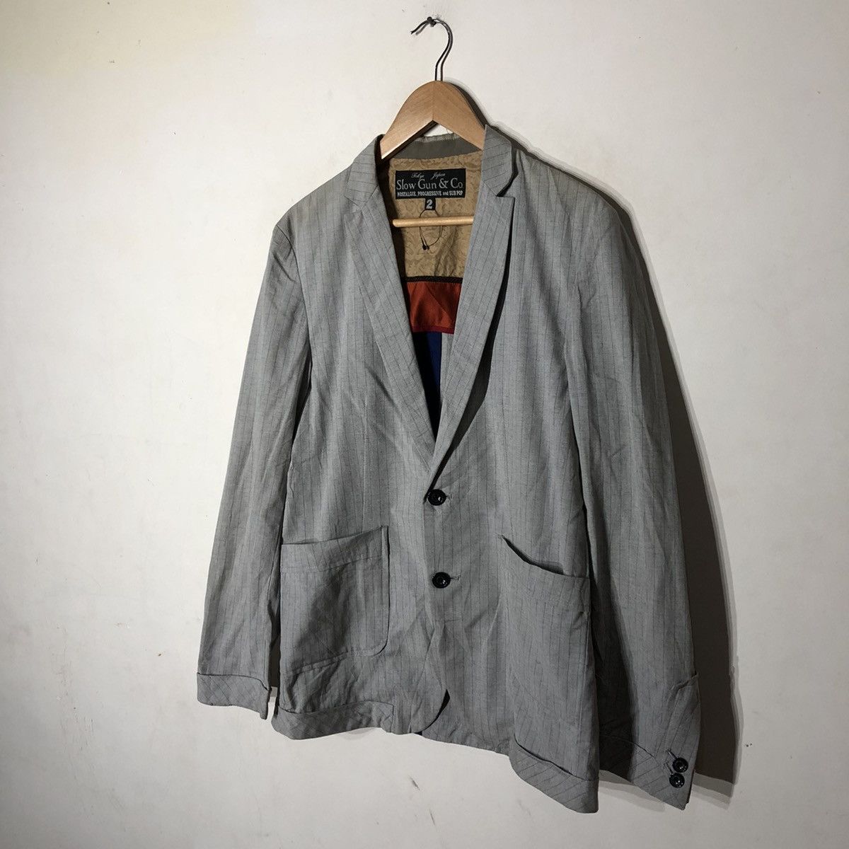 Japanese Brand × Other TOKYO JAPAN SLOW GUN & CO CASUAL COAT Size US M / EU 48-50 / 2 - 2 Thumbnail