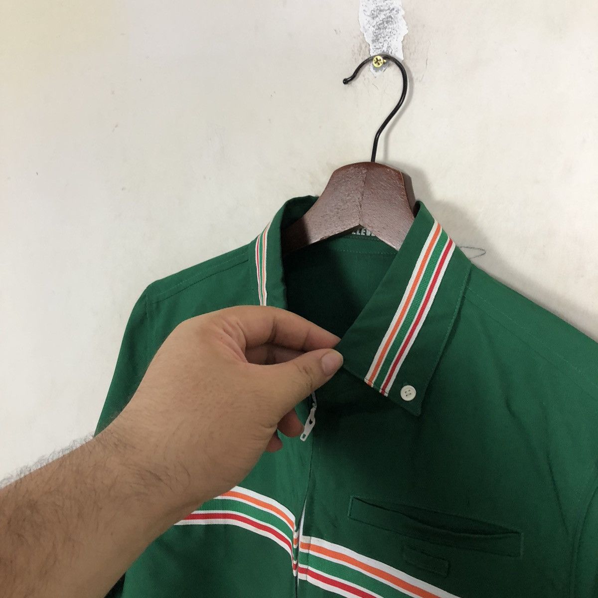 Japanese Brand VINTAGE 7-ELEVEN ZIPPER WORKER SHIRT BIG LOGO Size US M / EU 48-50 / 2 - 5 Thumbnail