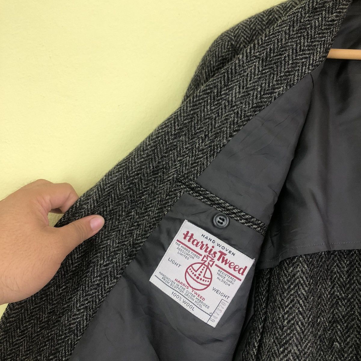 Harris Tweed Harris Tweed Casual Coat Blazer Wool Material Size US M / EU 48-50 / 2 - 5 Thumbnail