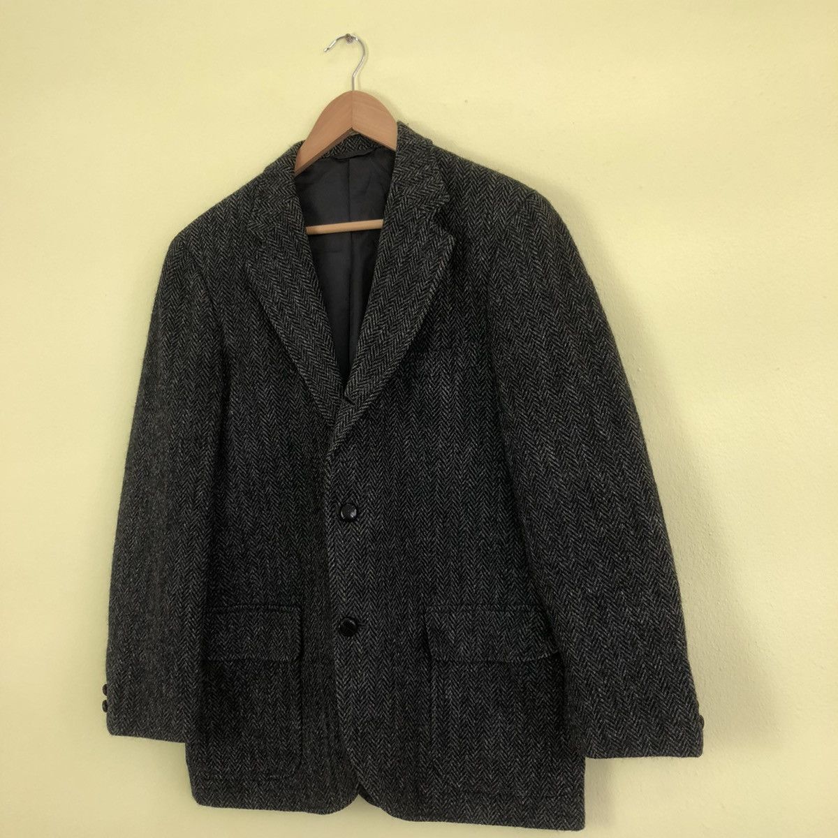 Harris Tweed Harris Tweed Casual Coat Blazer Wool Material Size US M / EU 48-50 / 2 - 2 Thumbnail