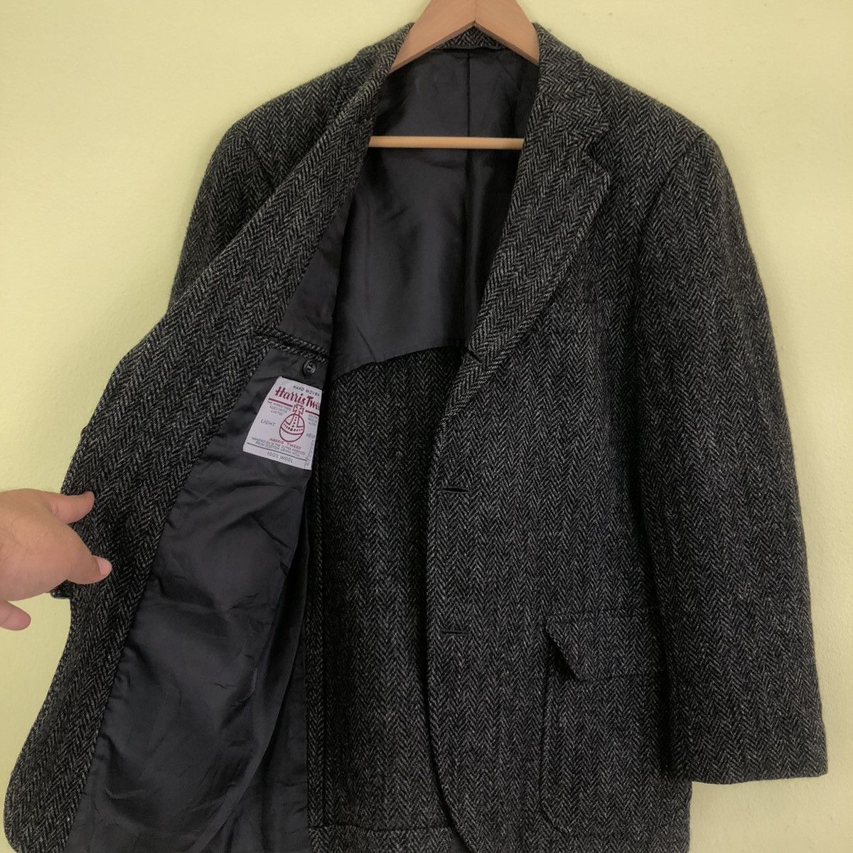 Harris Tweed Harris Tweed Casual Coat Blazer Wool Material Size US M / EU 48-50 / 2 - 11 Thumbnail