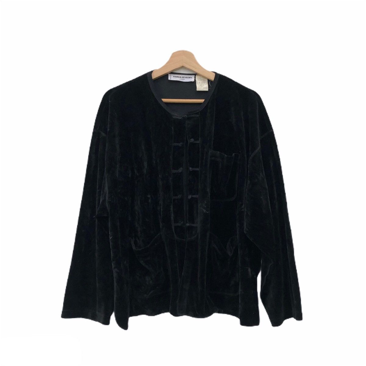 Japanese Brand MANDARIN STYLE CARDIGAN SONIA RYKIEL MADE IN FRANCE Size US M / EU 48-50 / 2 - 1 Thumbnail