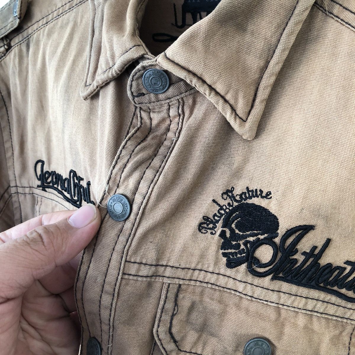 In The Attic In The Attic 3 Quarter Button Ups Size US L / EU 52-54 / 3 - 6 Thumbnail