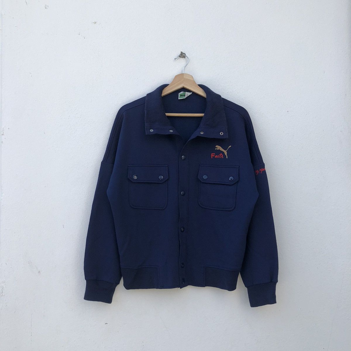 Puma VINTAGE 80's PUMA WORKER CHORE JACKET Size US L / EU 52-54 / 3 - 7 Thumbnail