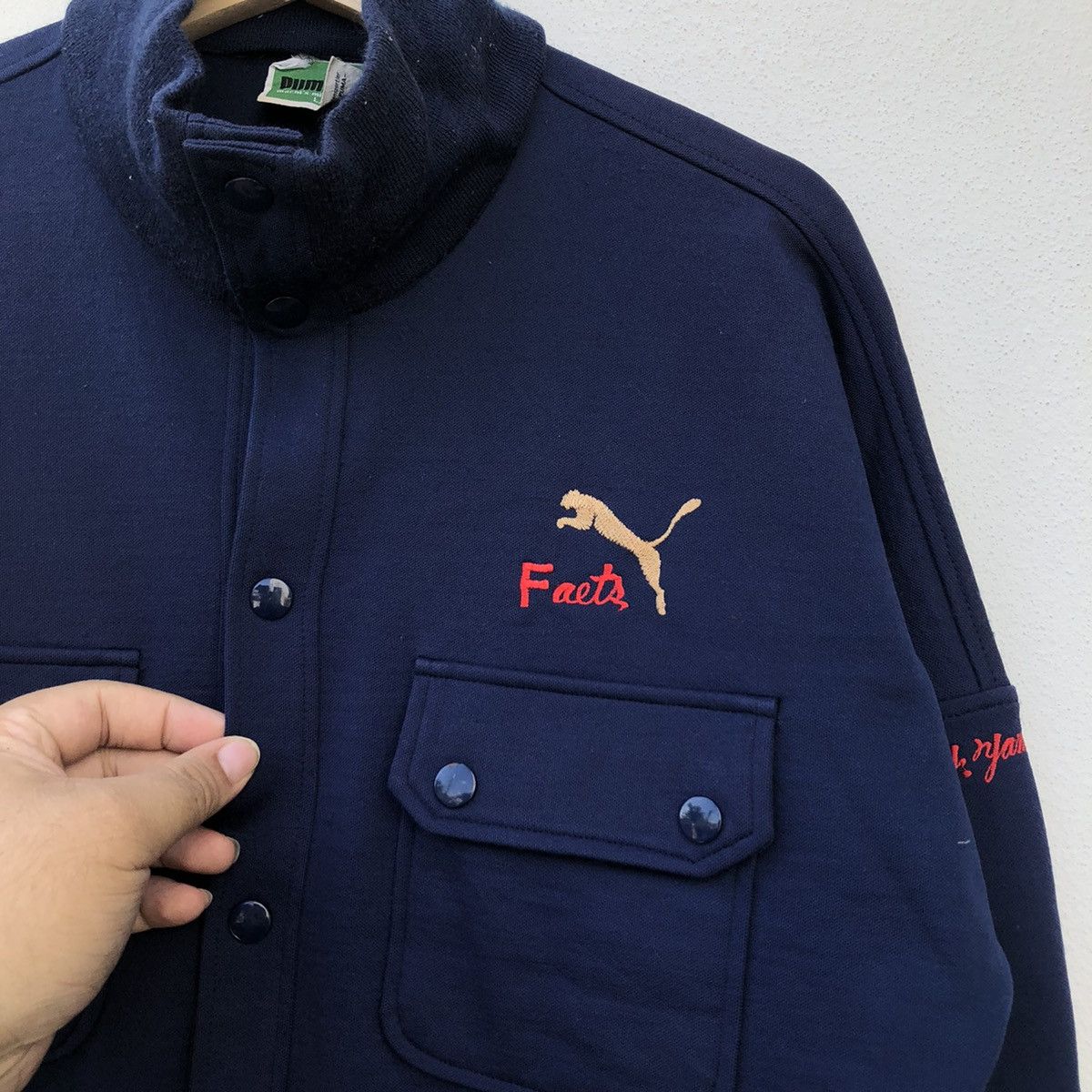 Puma VINTAGE 80's PUMA WORKER CHORE JACKET Size US L / EU 52-54 / 3 - 3 Thumbnail