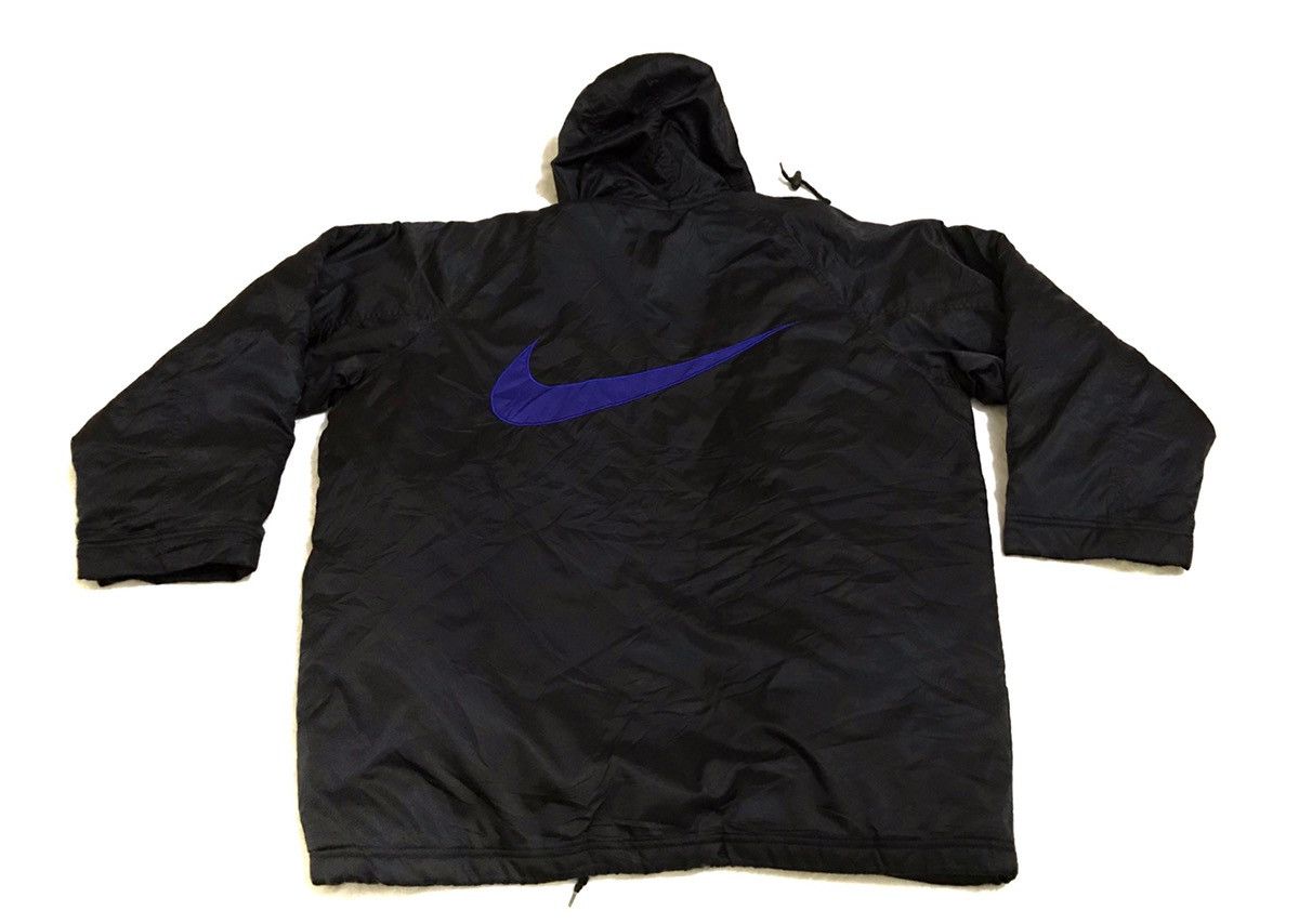 Nike × Vintage Vtg nike long jacket Size US L / EU 52-54 / 3 - 9 Thumbnail