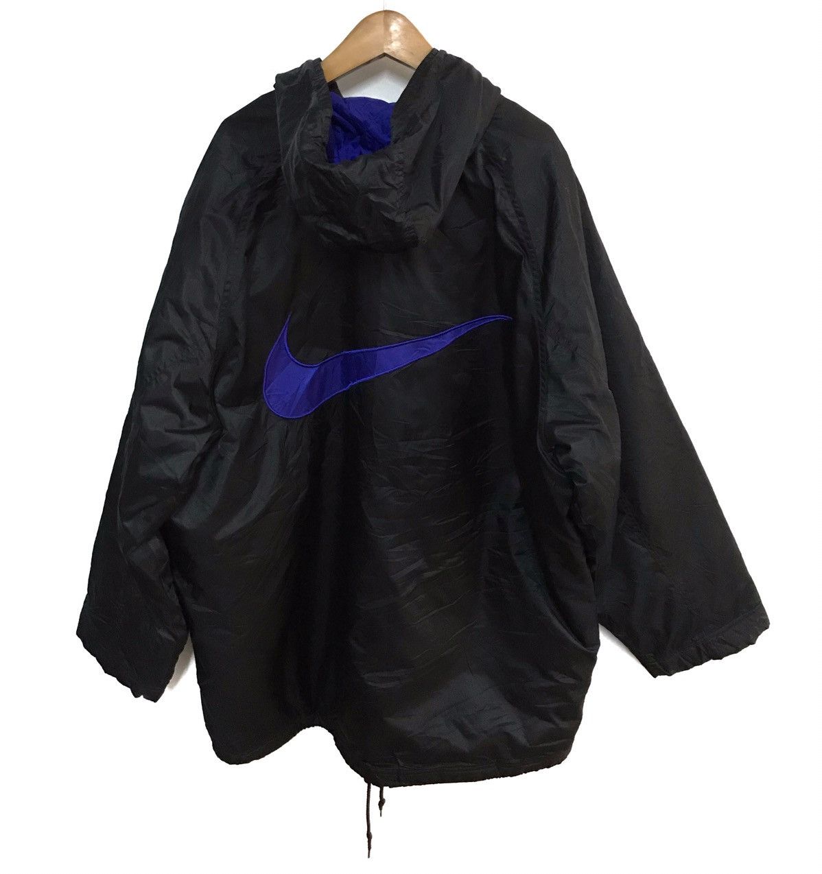 Nike × Vintage Vtg nike long jacket Size US L / EU 52-54 / 3 - 1 Thumbnail