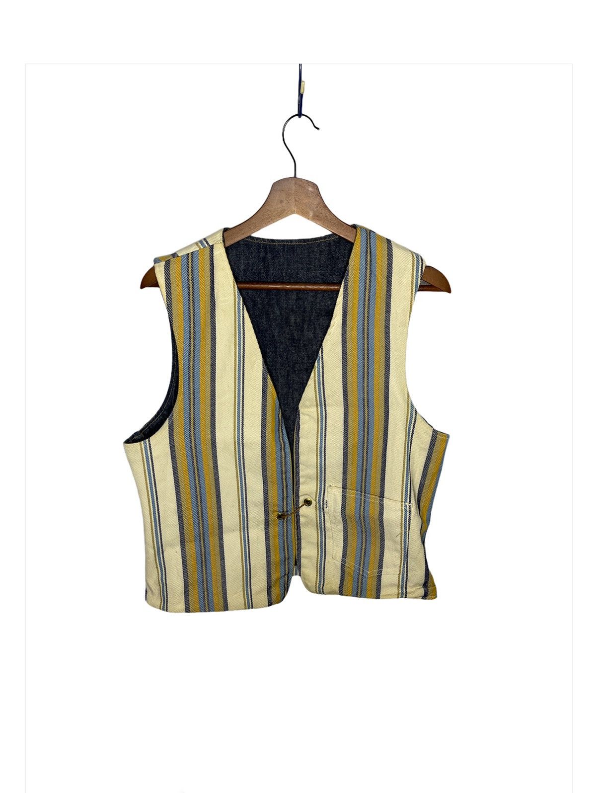 Levi's × Levi's Vintage Clothing × Vintage Very Rare Levi’s Vintage MC Reversible Vest Size US M / EU 48-50 / 2 - 4 Thumbnail