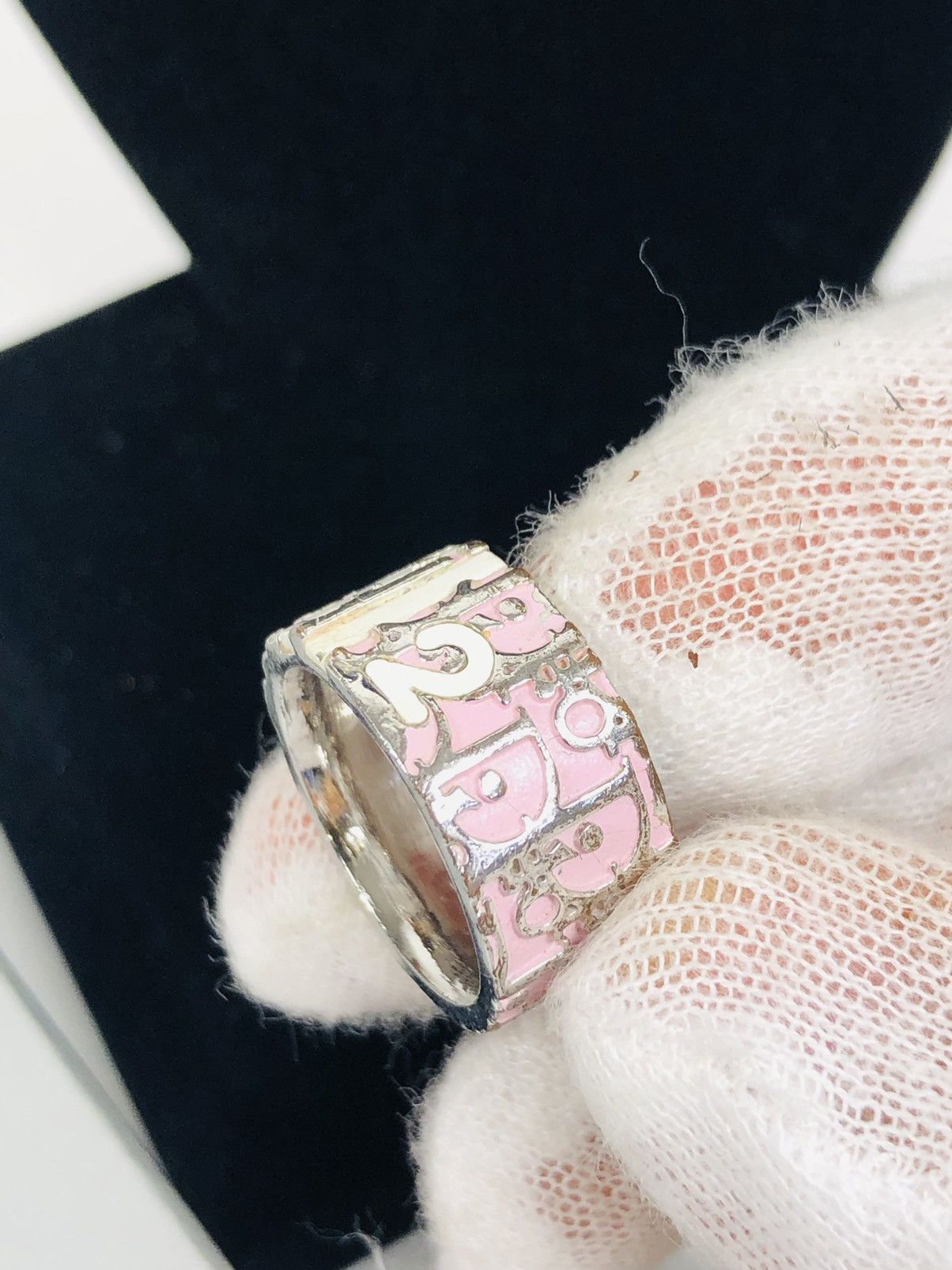 Dior Dior pink trotter ring size 6 Size ONE SIZE - 2 Thumbnail