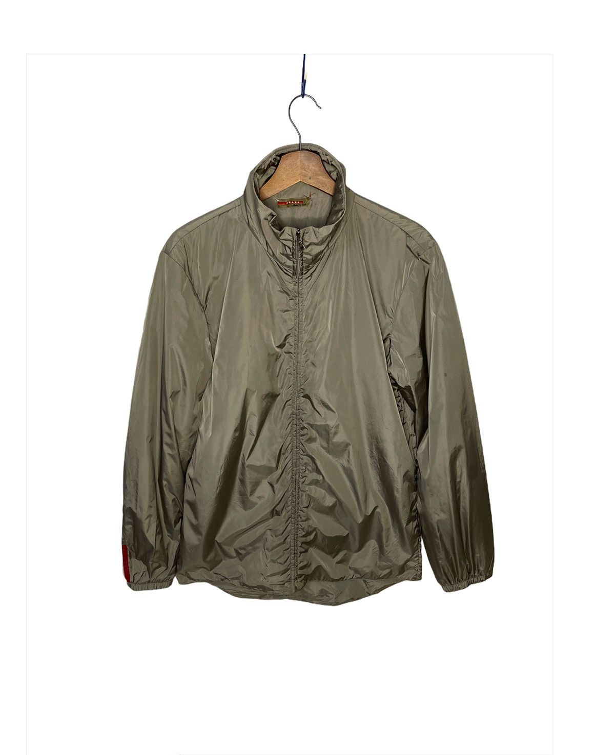 image of Prada Milano Jacket in Grey, Men's (Size Small)