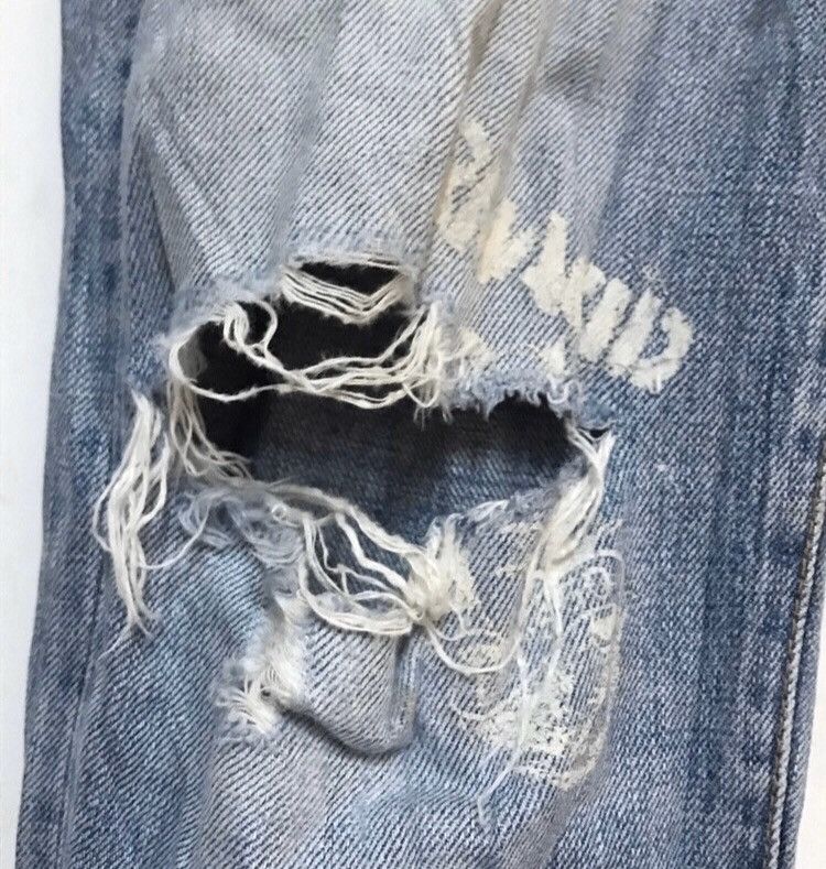 Band Tees Slang from chaos rancid distressed denim jeans 34 Size US 34 / EU 50 - 14 Thumbnail
