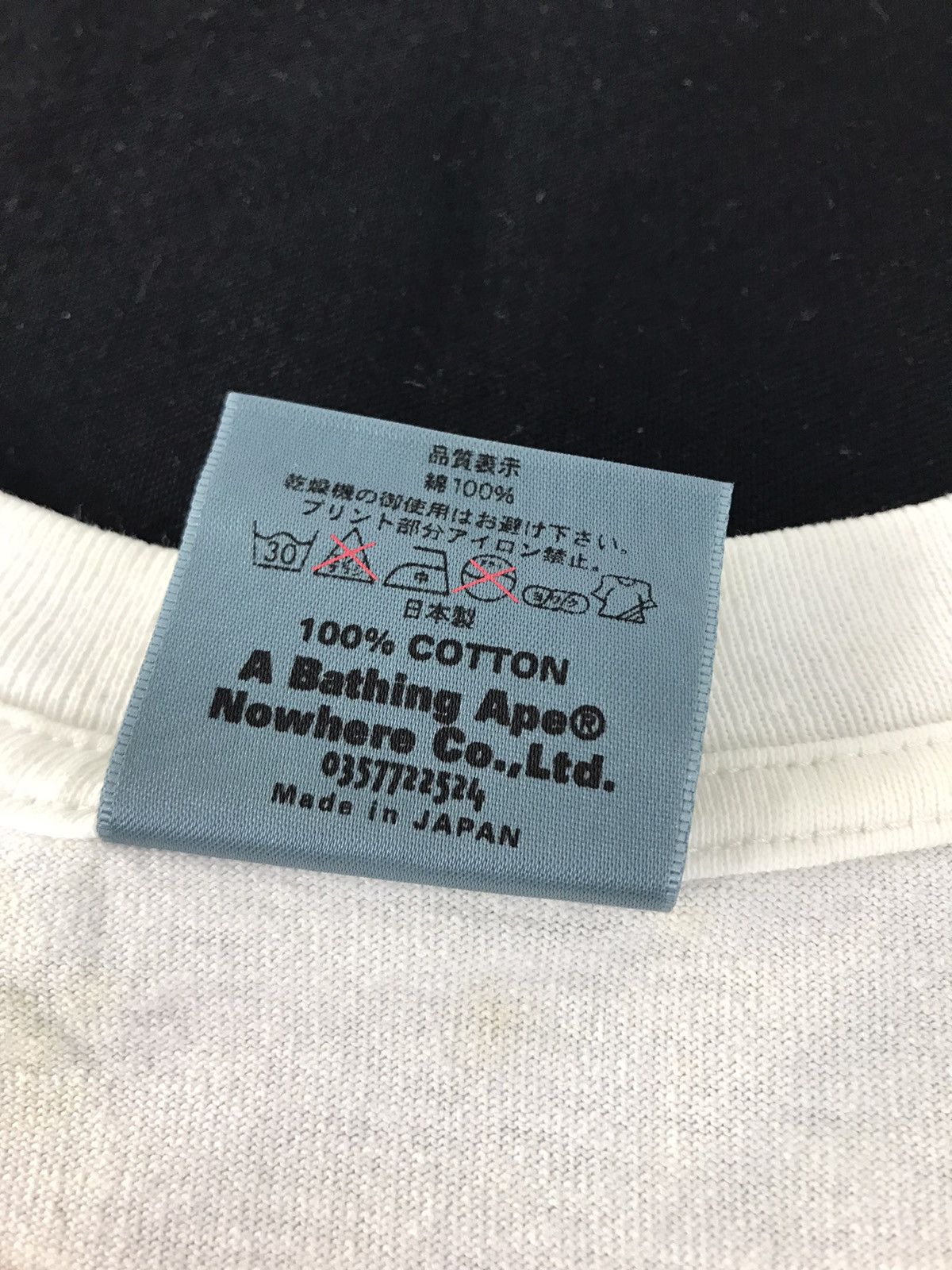 Bape By Bathing Ape Plaid Checked College Ape Big Printed Tee Size US S / EU 44-46 / 1 - 6 Thumbnail