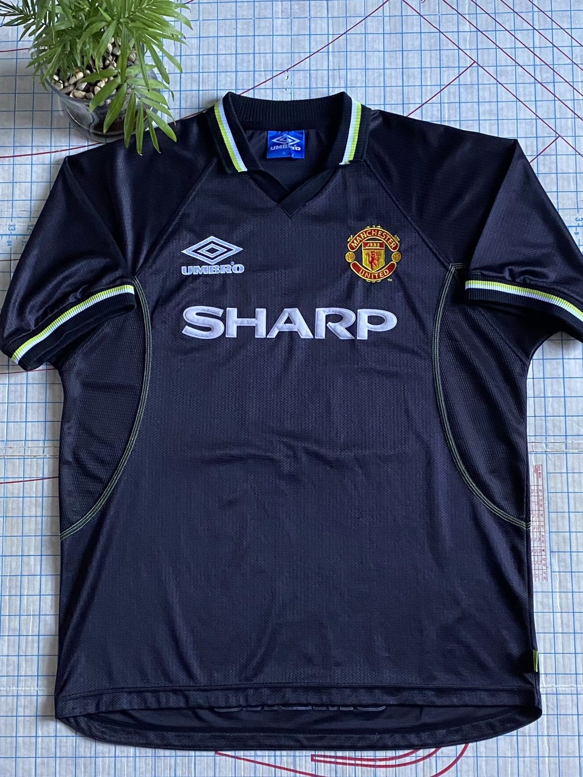 Short De Gardien De But Umbro Manchester United 98/99 - Taille M Homme - Occasion Rare