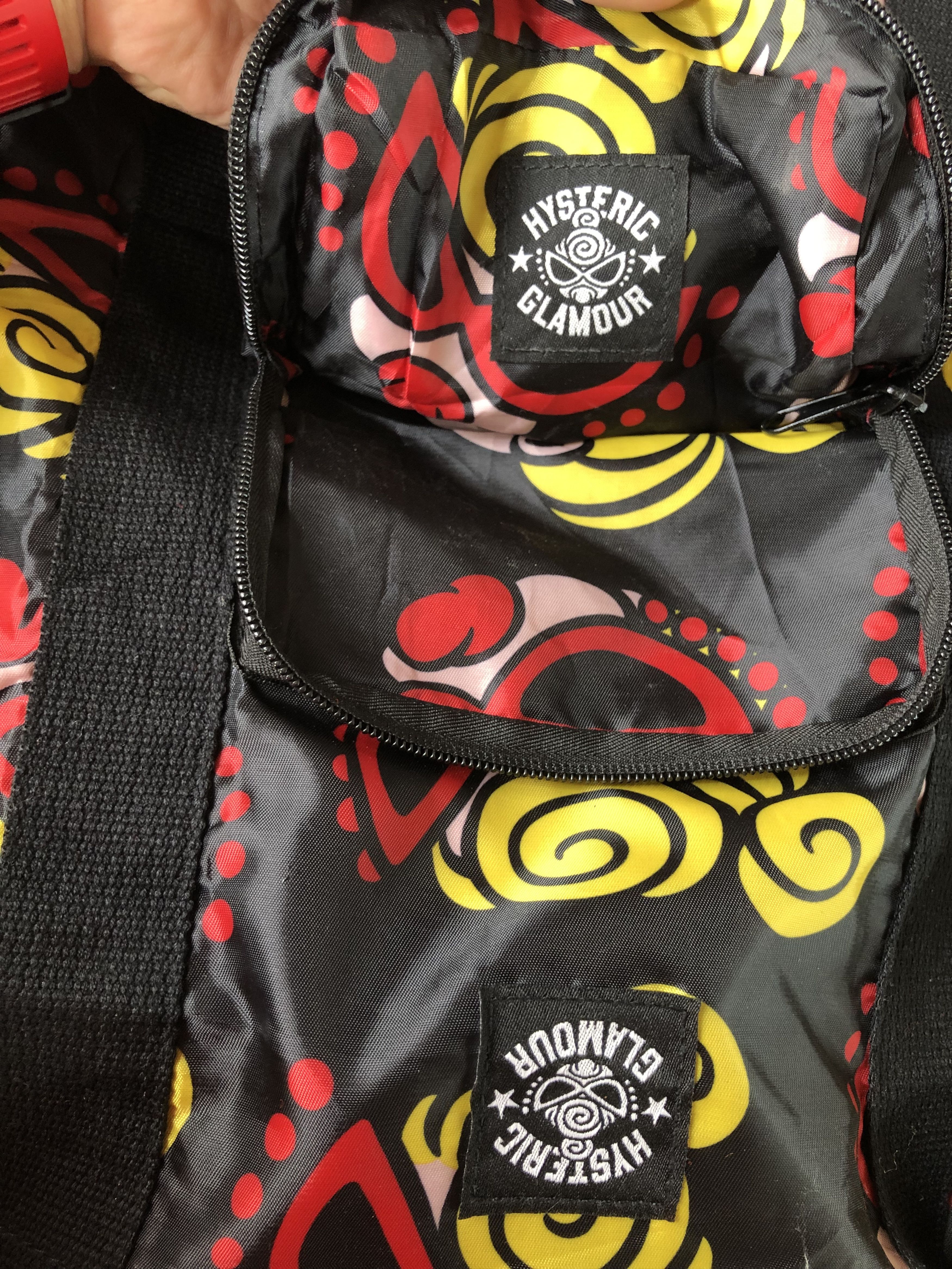 Hysteric Glamour PACKABLE FULLPRINTED LIGHTWEIGHT POLYESTER DUFFLE BAG Size ONE SIZE - 9 Thumbnail