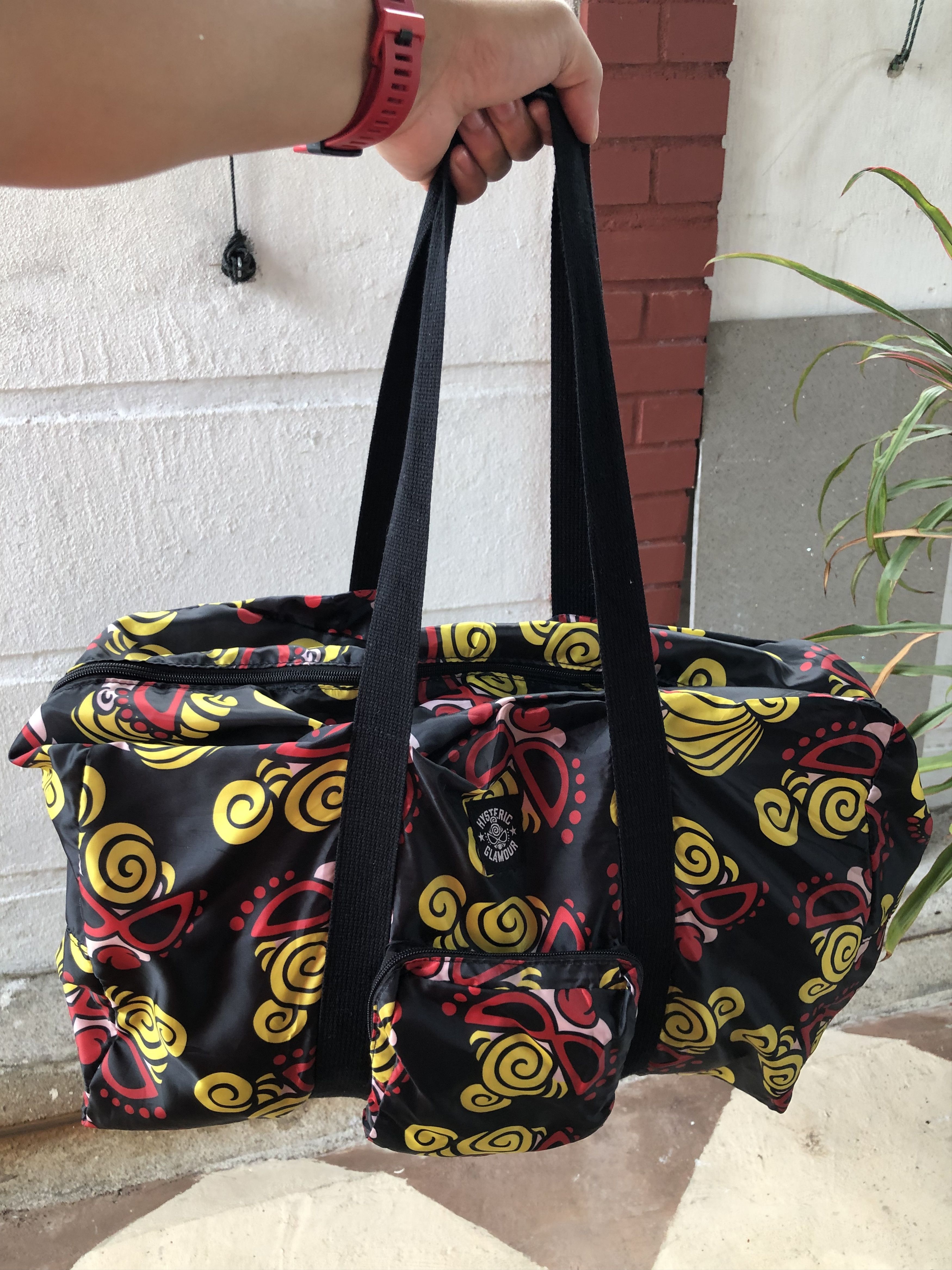 Hysteric Glamour PACKABLE FULLPRINTED LIGHTWEIGHT POLYESTER DUFFLE BAG Size ONE SIZE - 11 Thumbnail