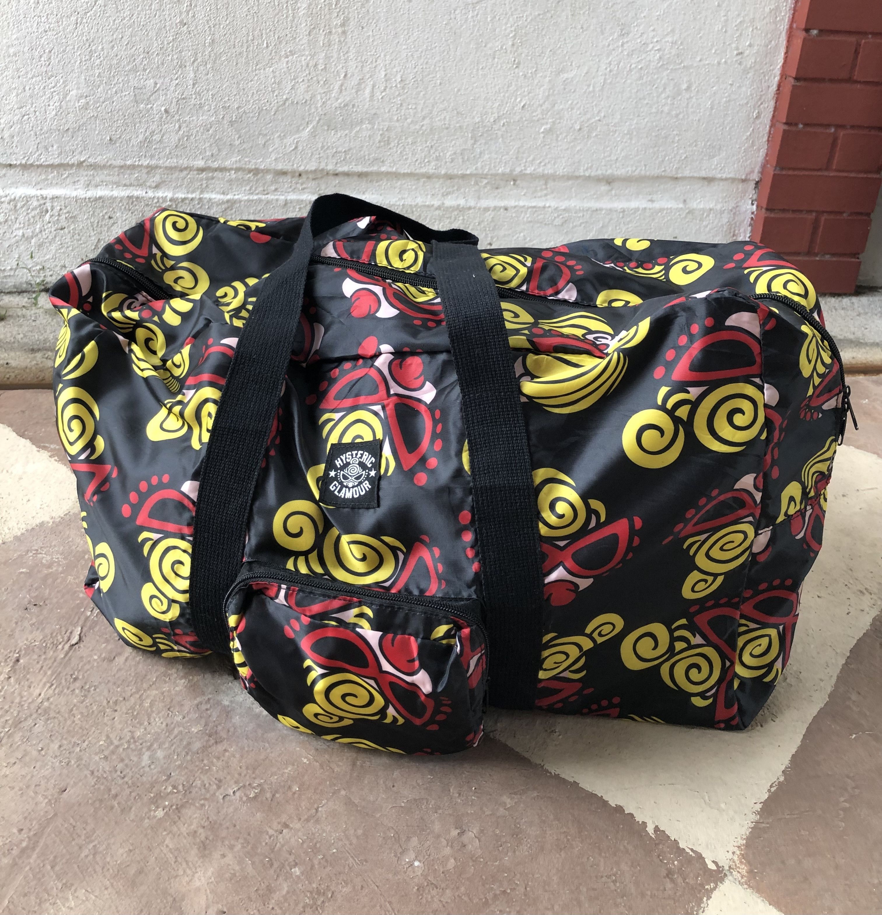 Hysteric Glamour PACKABLE FULLPRINTED LIGHTWEIGHT POLYESTER DUFFLE BAG Size ONE SIZE - 13 Thumbnail