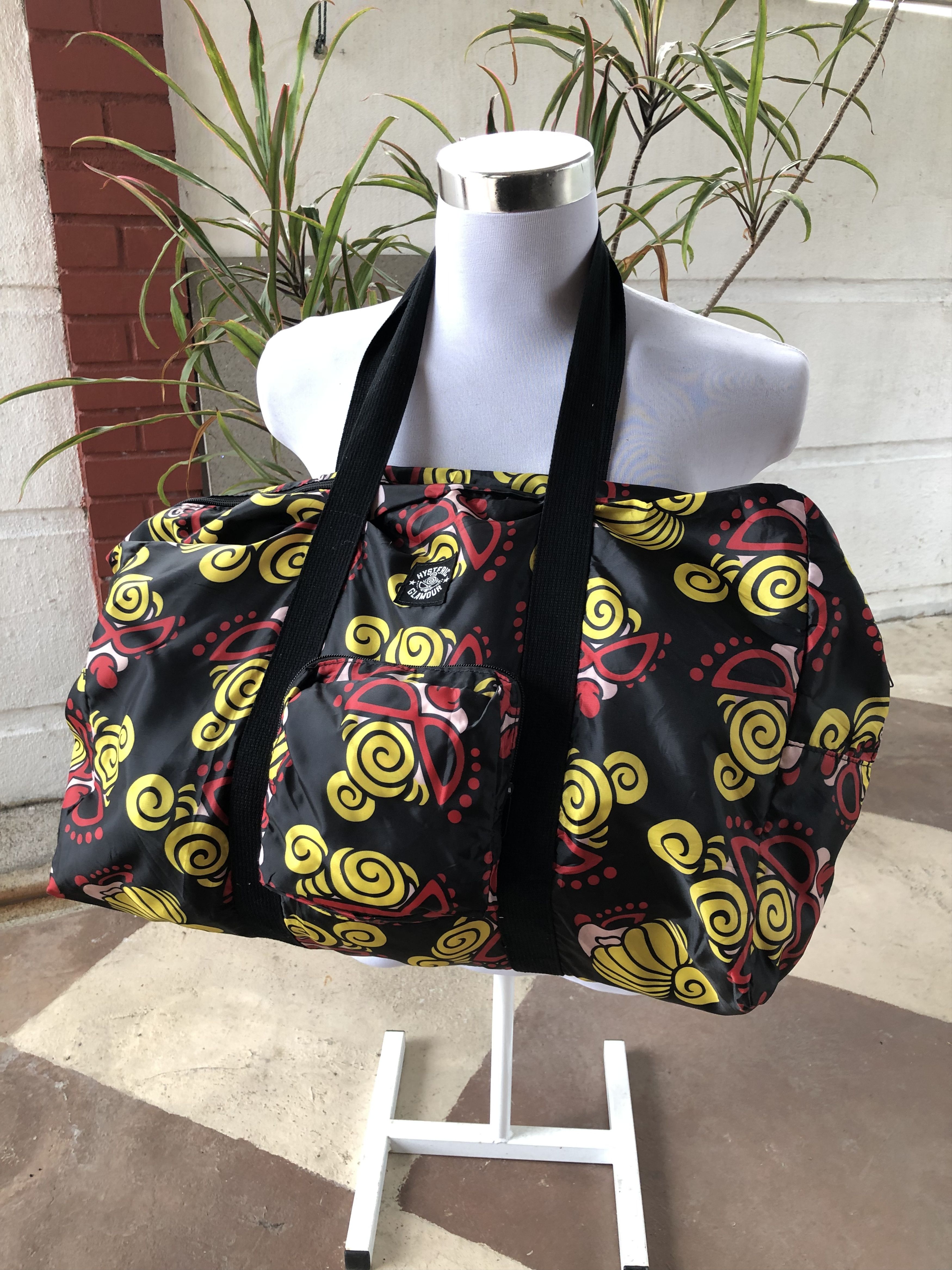Hysteric Glamour PACKABLE FULLPRINTED LIGHTWEIGHT POLYESTER DUFFLE BAG Size ONE SIZE - 10 Thumbnail