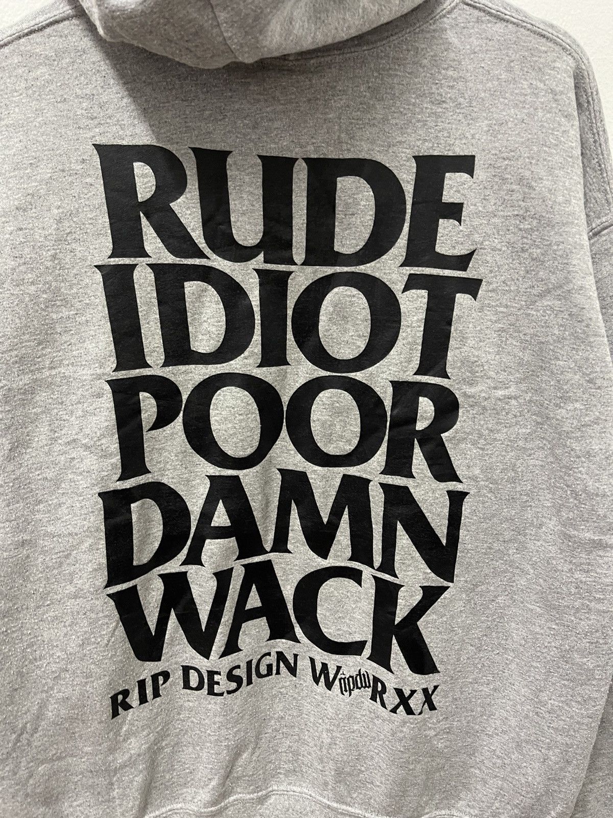 Japanese Brand × Vintage Vintage RIPDW Design Work Crewneck Hoodie Size US L / EU 52-54 / 3 - 2 Thumbnail