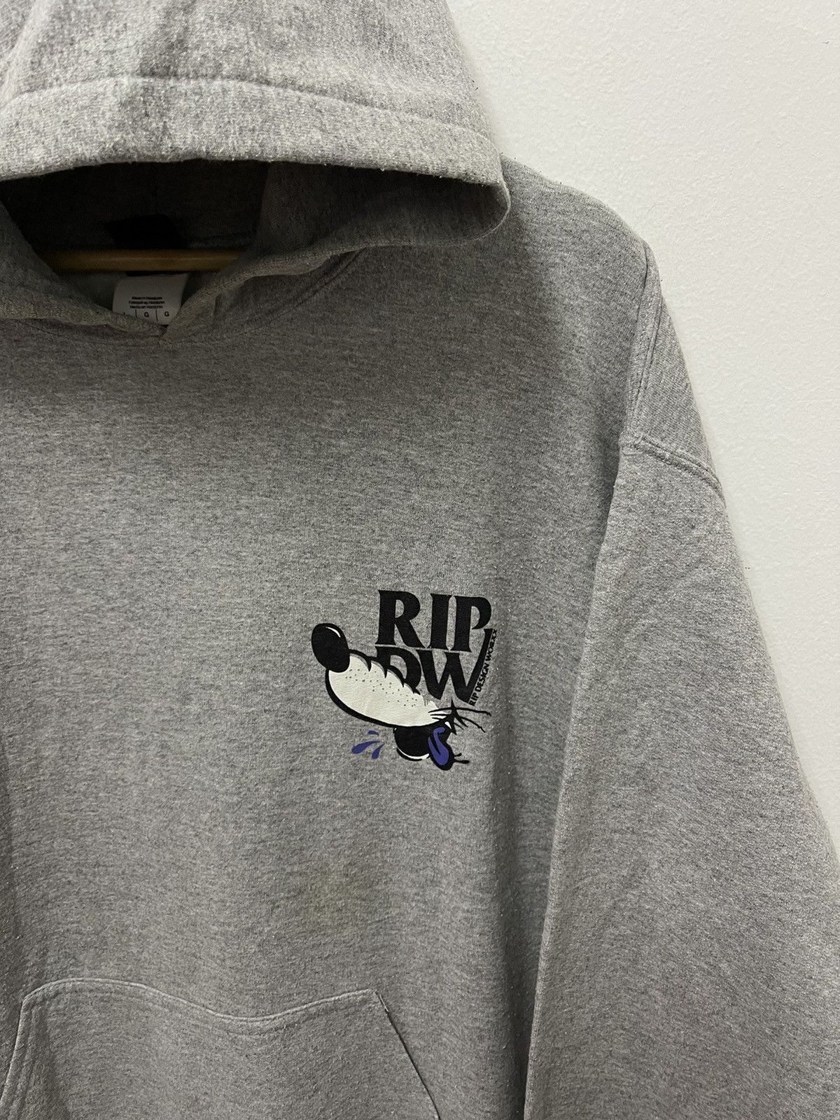 Japanese Brand × Vintage Vintage RIPDW Design Work Crewneck Hoodie Size US L / EU 52-54 / 3 - 4 Thumbnail