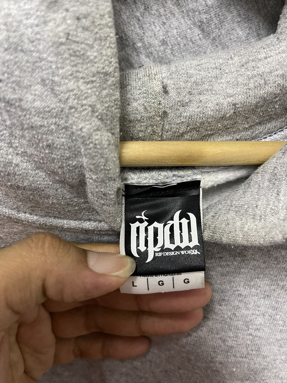 Japanese Brand × Vintage Vintage RIPDW Design Work Crewneck Hoodie Size US L / EU 52-54 / 3 - 8 Thumbnail