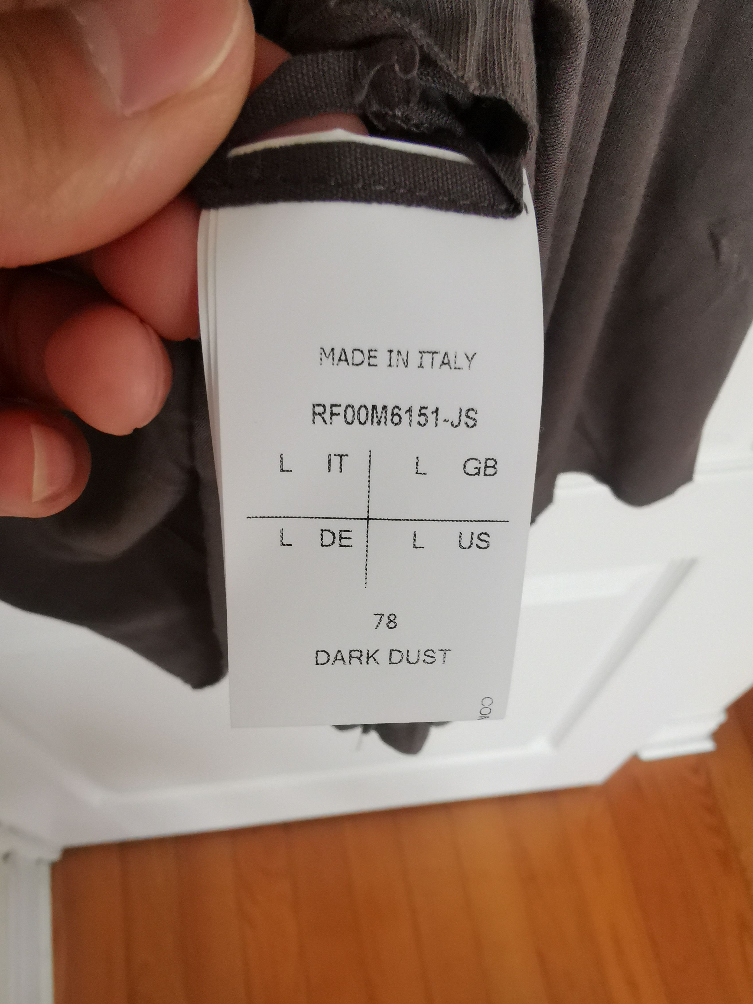 Rick Owens RICK OWENS FOREVER BASIC SLEEVELESS TEE VISCOSE SILK Size US L / EU 52-54 / 3 - 6 Thumbnail