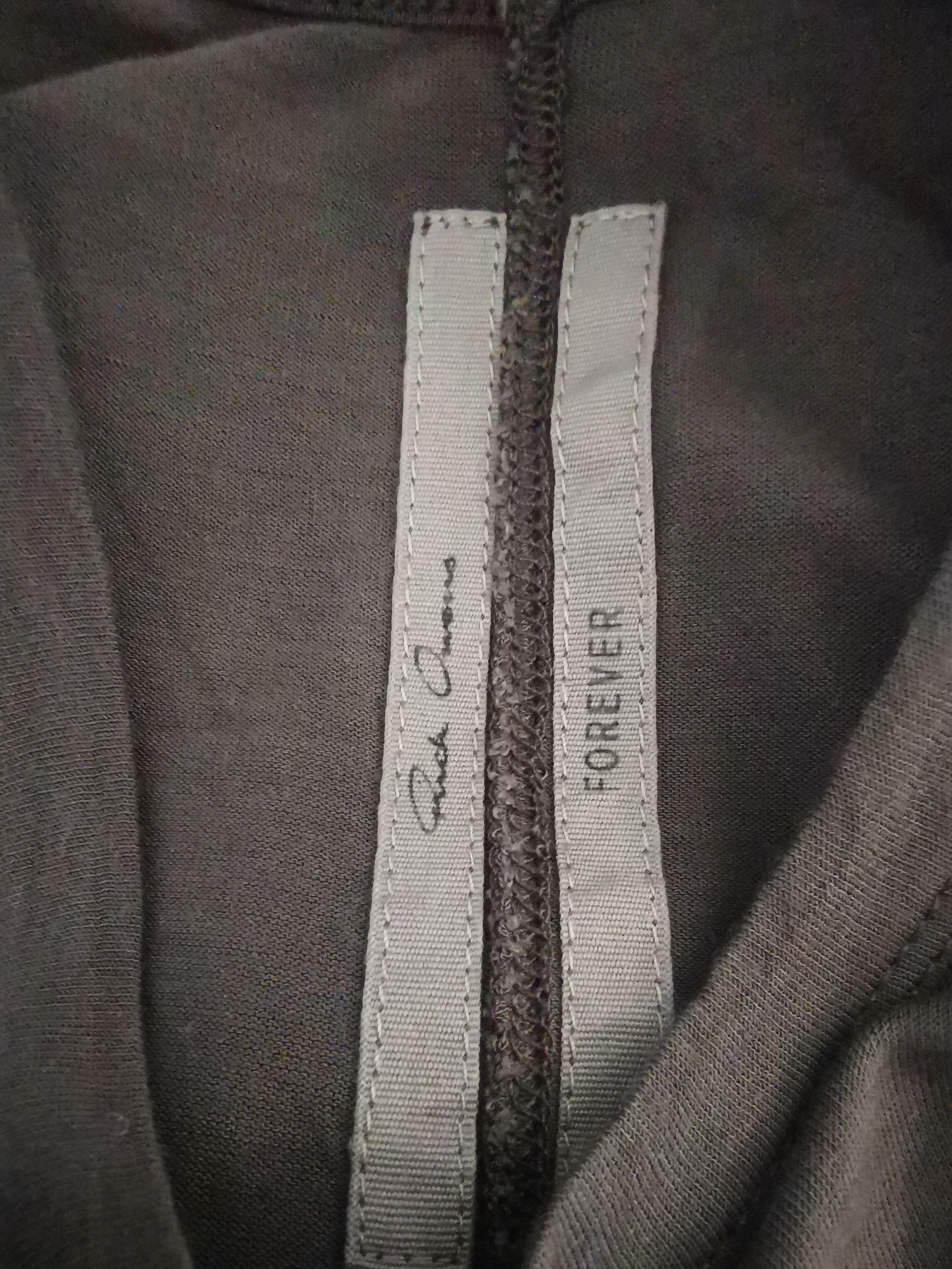 Rick Owens RICK OWENS FOREVER BASIC SLEEVELESS TEE VISCOSE SILK Size US L / EU 52-54 / 3 - 3 Thumbnail