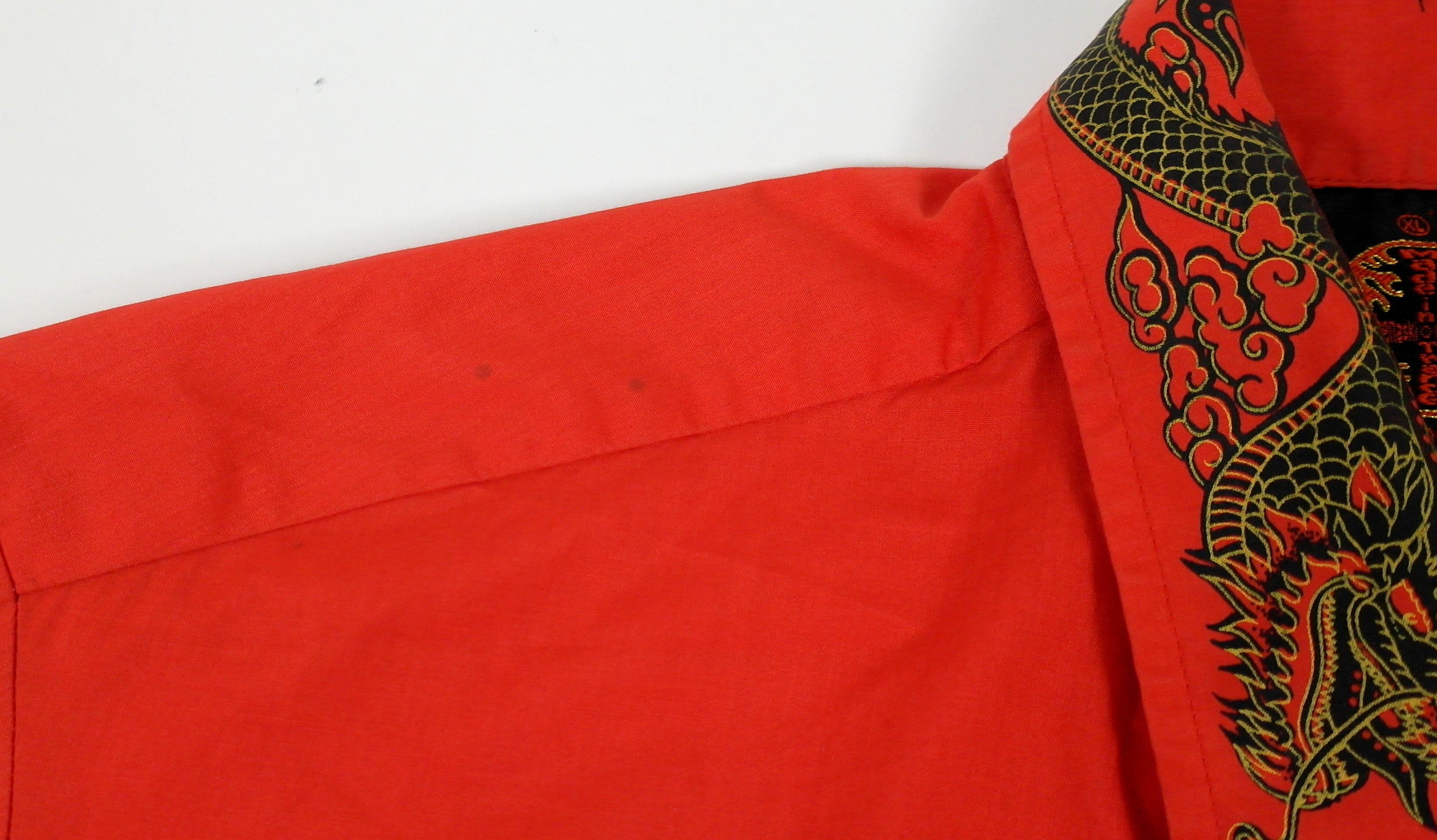 Japanese Brand Dragon Shirt Short Sleeve Size US XL / EU 56 / 4 - 7 Thumbnail