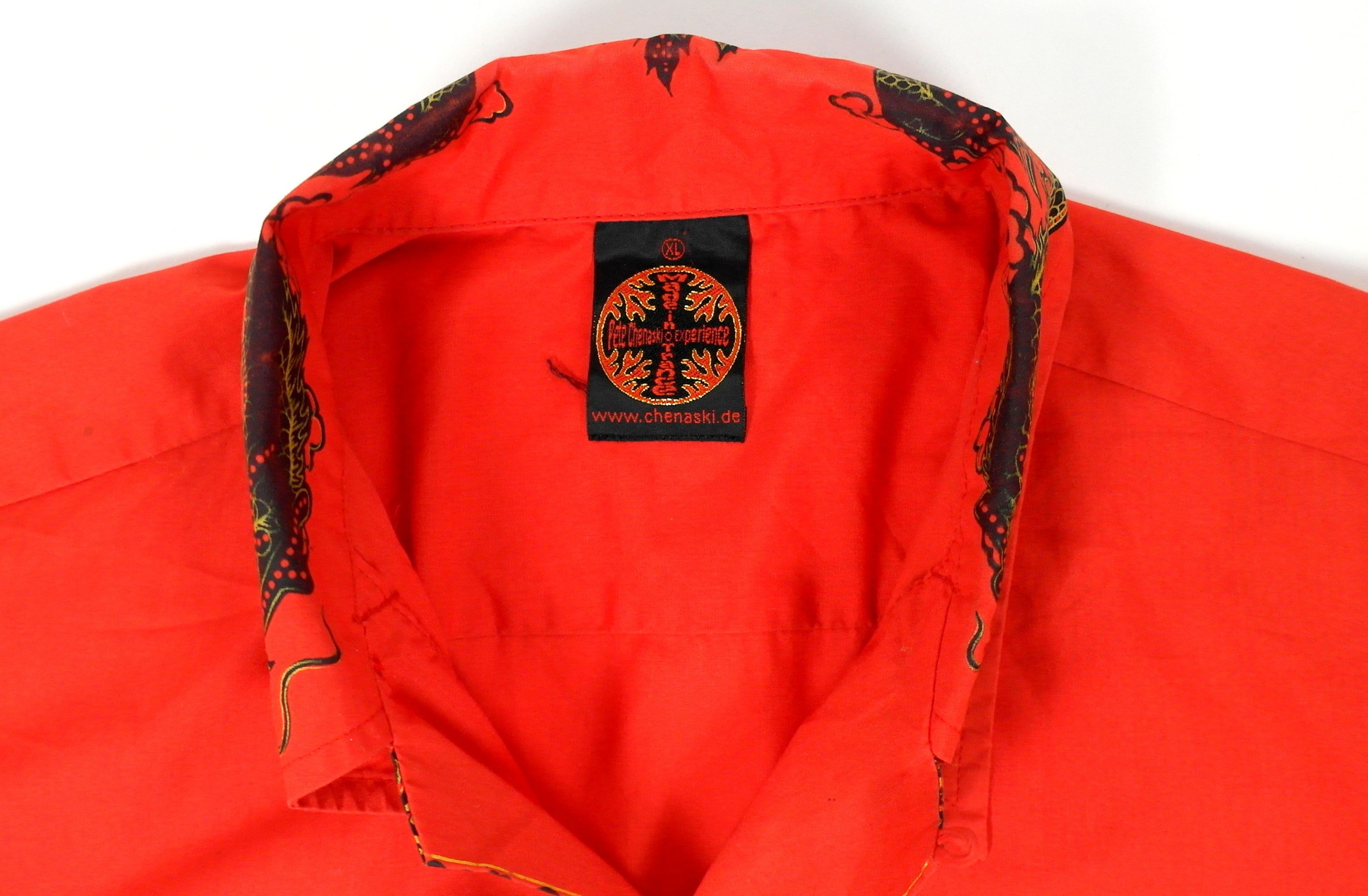 Japanese Brand Dragon Shirt Short Sleeve Size US XL / EU 56 / 4 - 6 Thumbnail