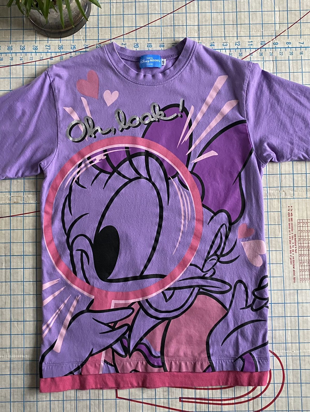 Disney × Japanese Brand Disneyland Tokyo Daisy Duck All Over Graphic Tee Size Small Size US S / EU 44-46 / 1 - 3 Thumbnail