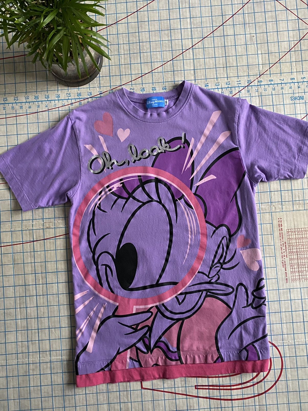 Disney × Japanese Brand Disneyland Tokyo Daisy Duck All Over Graphic Tee Size Small Size US S / EU 44-46 / 1 - 1 Thumbnail