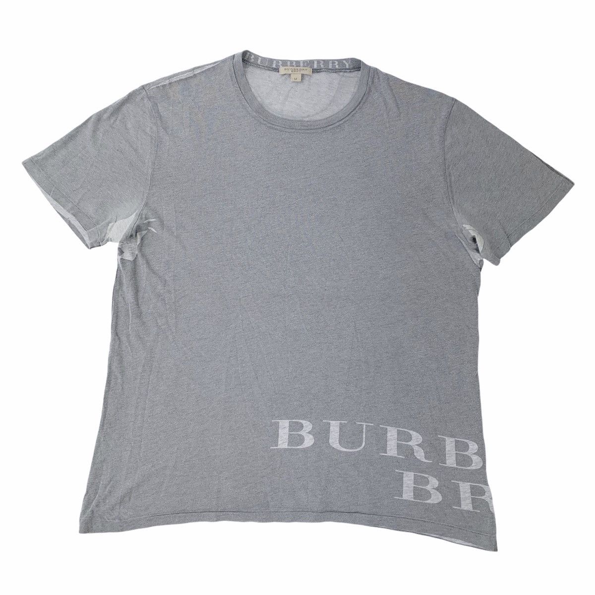 Burberry Burberry Brit Grey T Shirt Size US M / EU 48-50 / 2 - 1 Thumbnail
