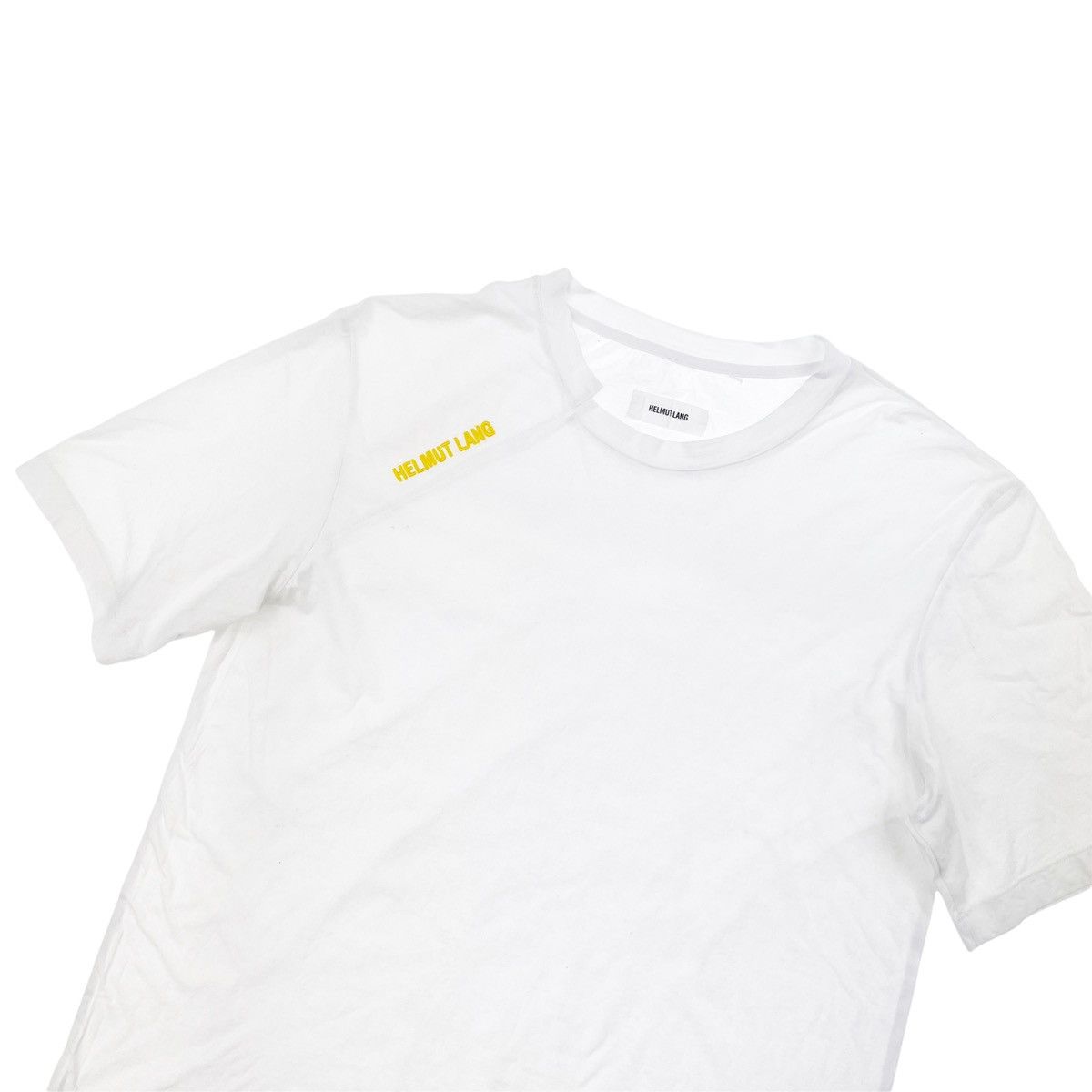 Helmut Lang Helmut Lang White T Shirt Size US M / EU 48-50 / 2 - 1 Thumbnail