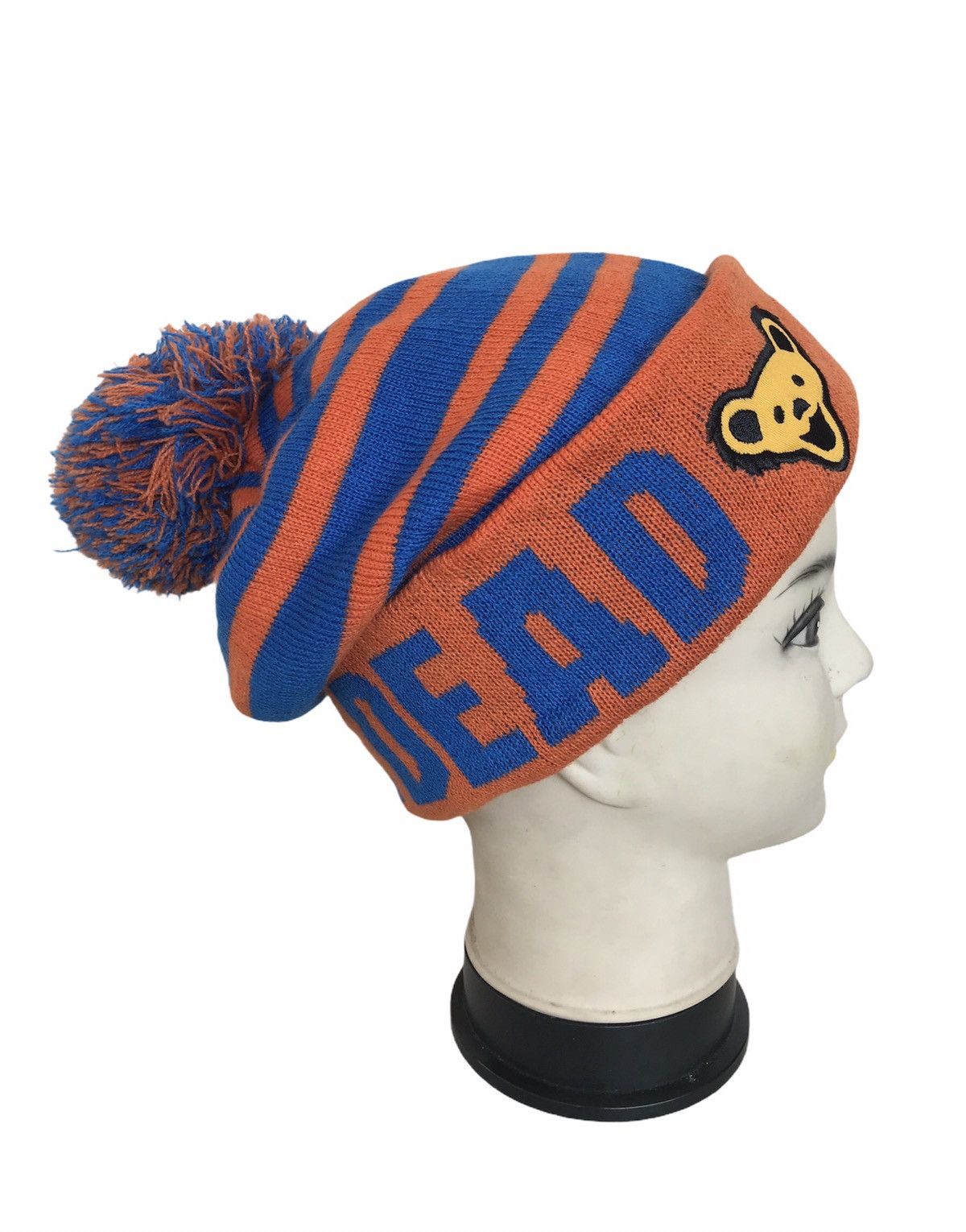 Grateful Dead Grateful Dead Beanie Hat Striped Winter Size ONE SIZE - 2 Thumbnail