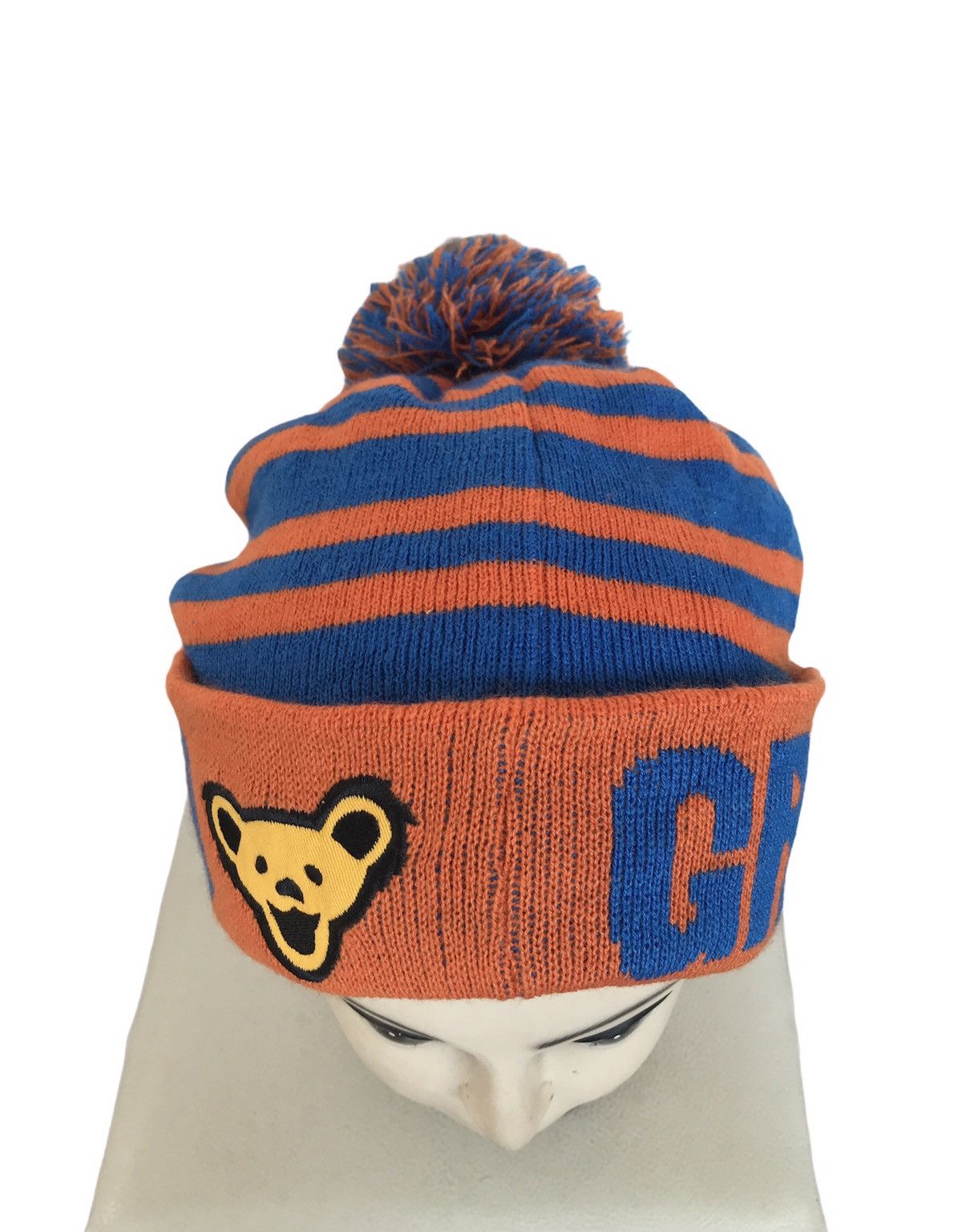 Grateful Dead Grateful Dead Beanie Hat Striped Winter Size ONE SIZE - 4 Thumbnail