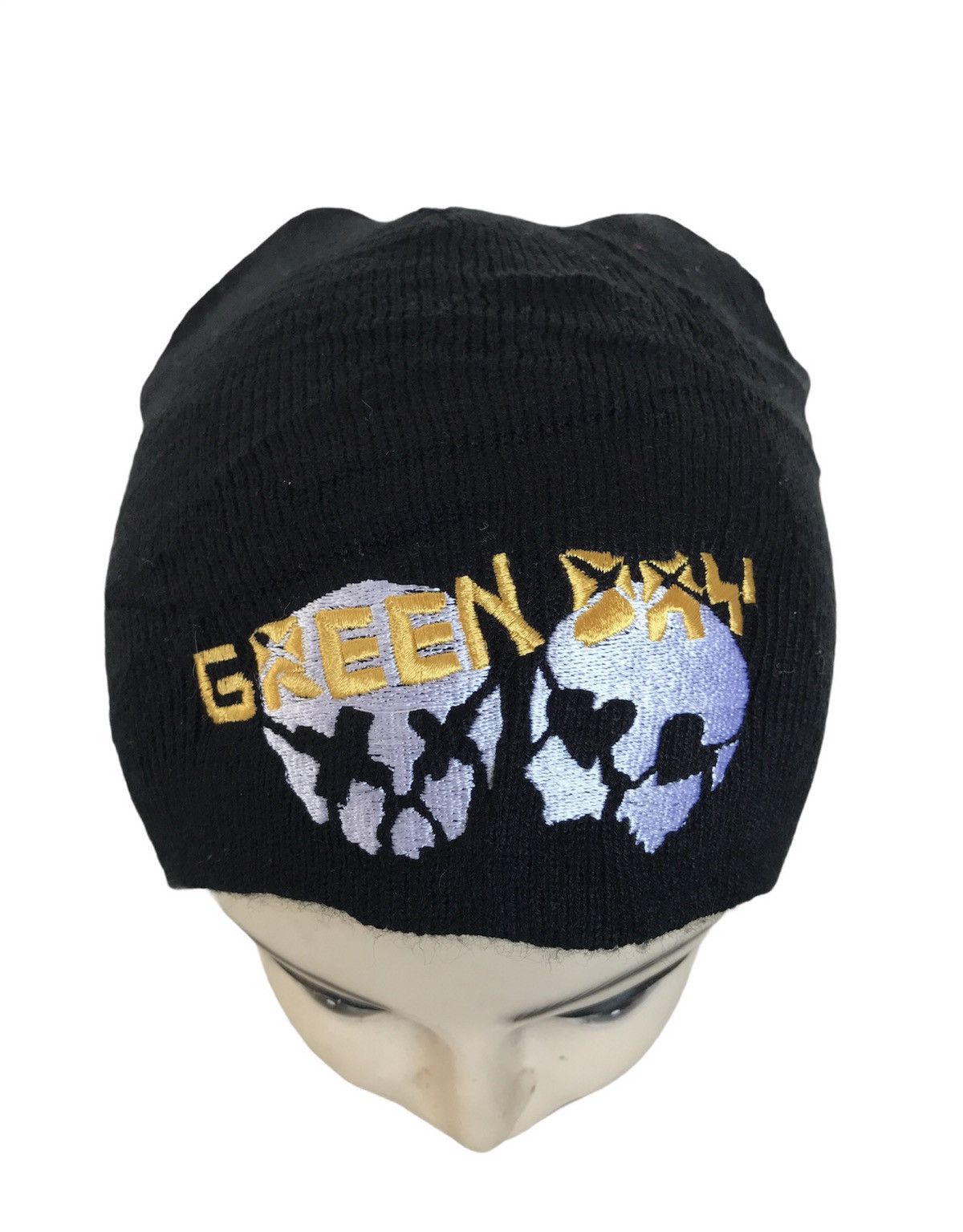 Band Tees Vintage Y2K Green Day Beanie Hat Size ONE SIZE - 2 Thumbnail