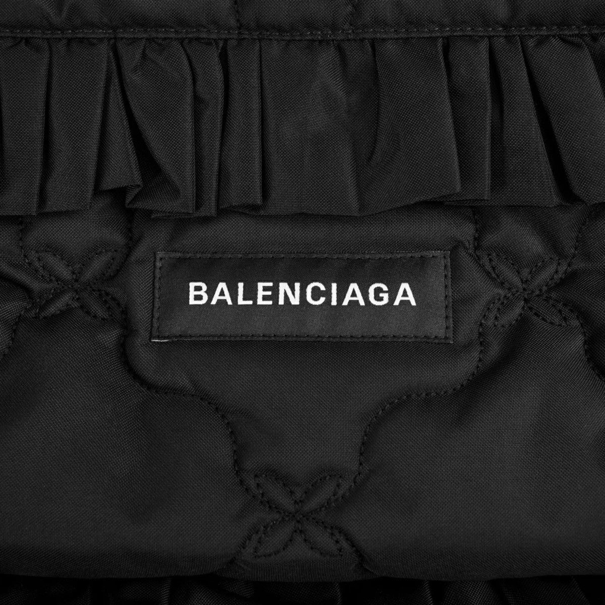 Balenciaga 🥩SUPER RARE🥩 Balenciaga Logo Ruffle Backpack Size ONE SIZE - 5 Thumbnail