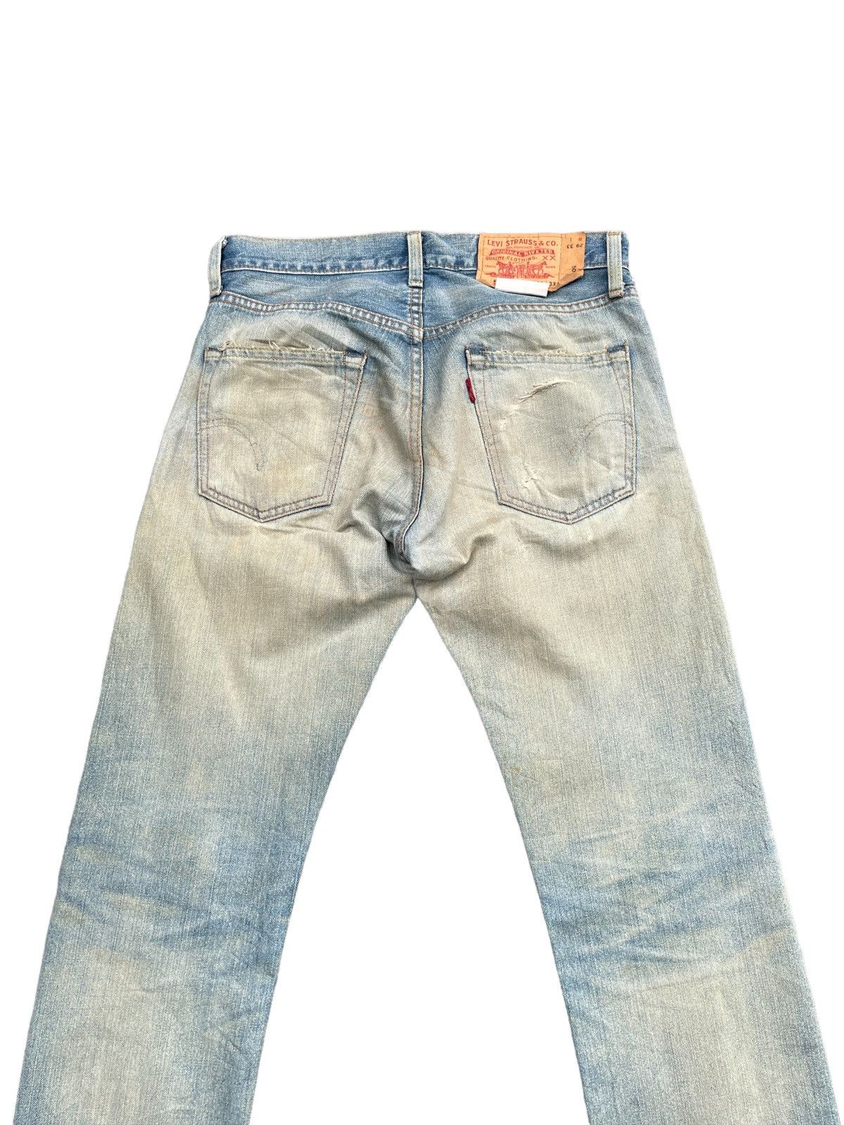 Levi's × Vintage Vintage 2006 Levis 505 Aging Faded Distressed Size US 31 - 10 Thumbnail