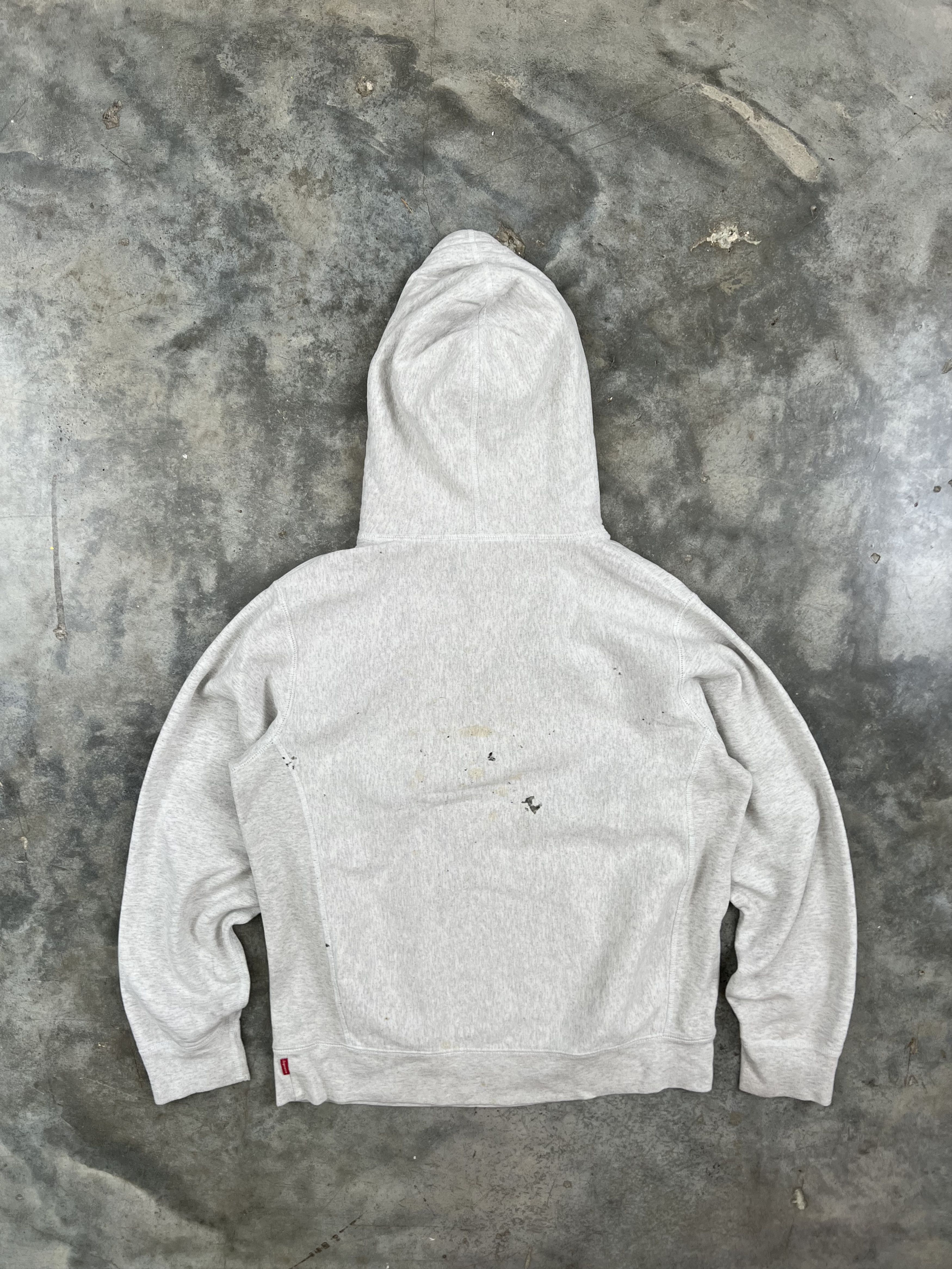 Supreme Supreme Grey Gonz Logo Hoodie Sz. Medium Size US M / EU 48-50 / 2 - 3 Thumbnail