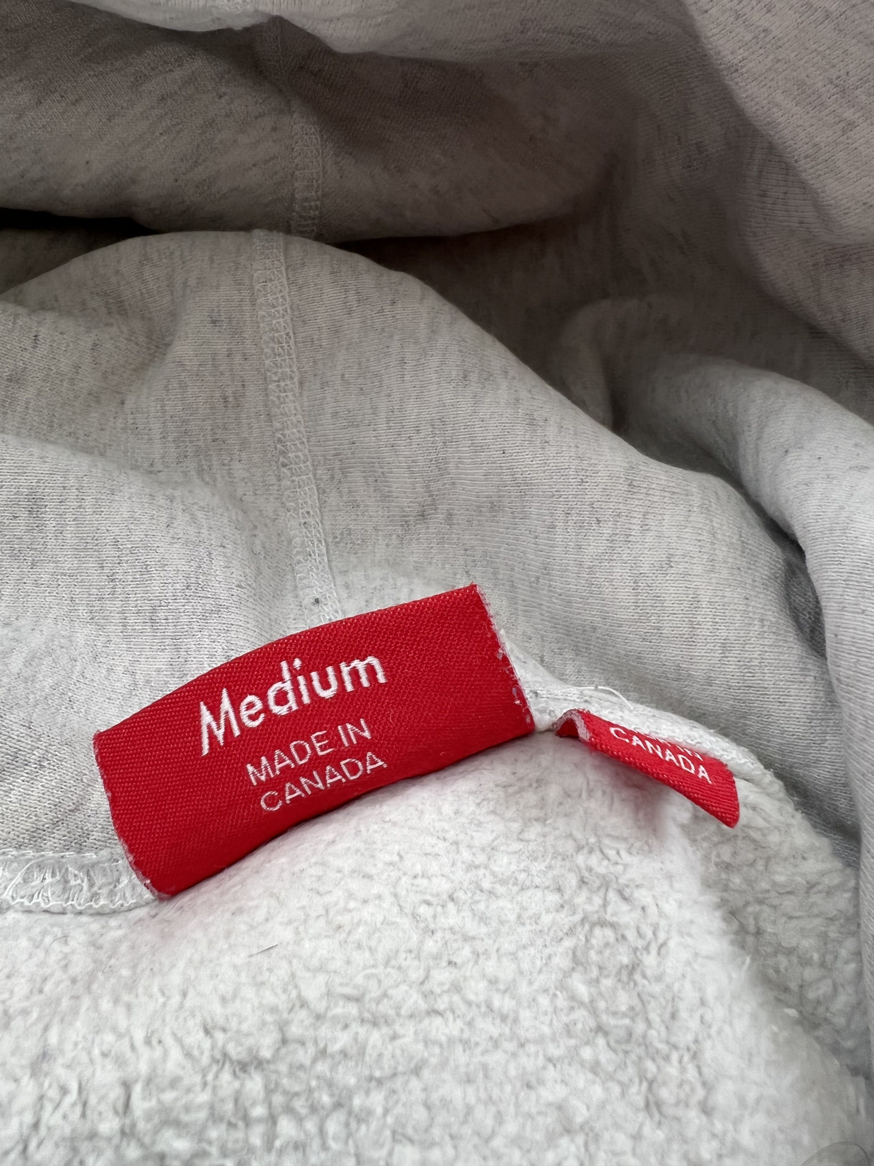Supreme Supreme Grey Gonz Logo Hoodie Sz. Medium Size US M / EU 48-50 / 2 - 5 Thumbnail