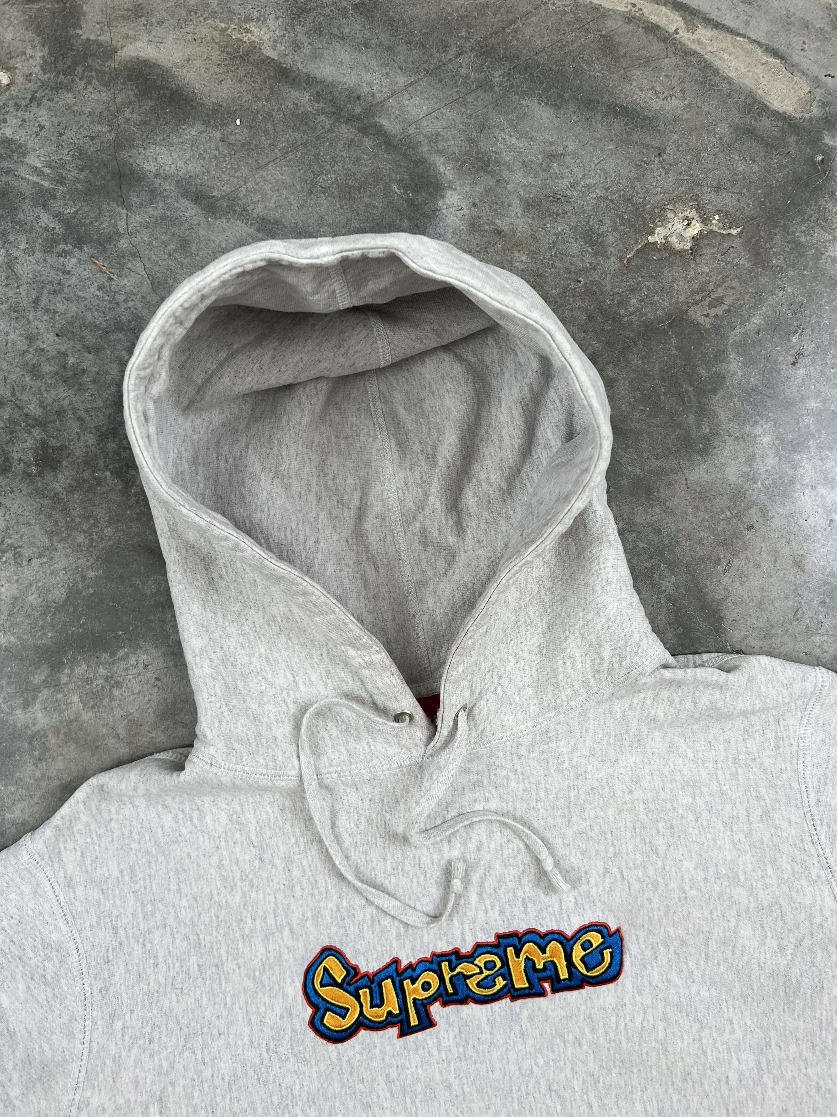 Supreme gonz hoodie grey sale