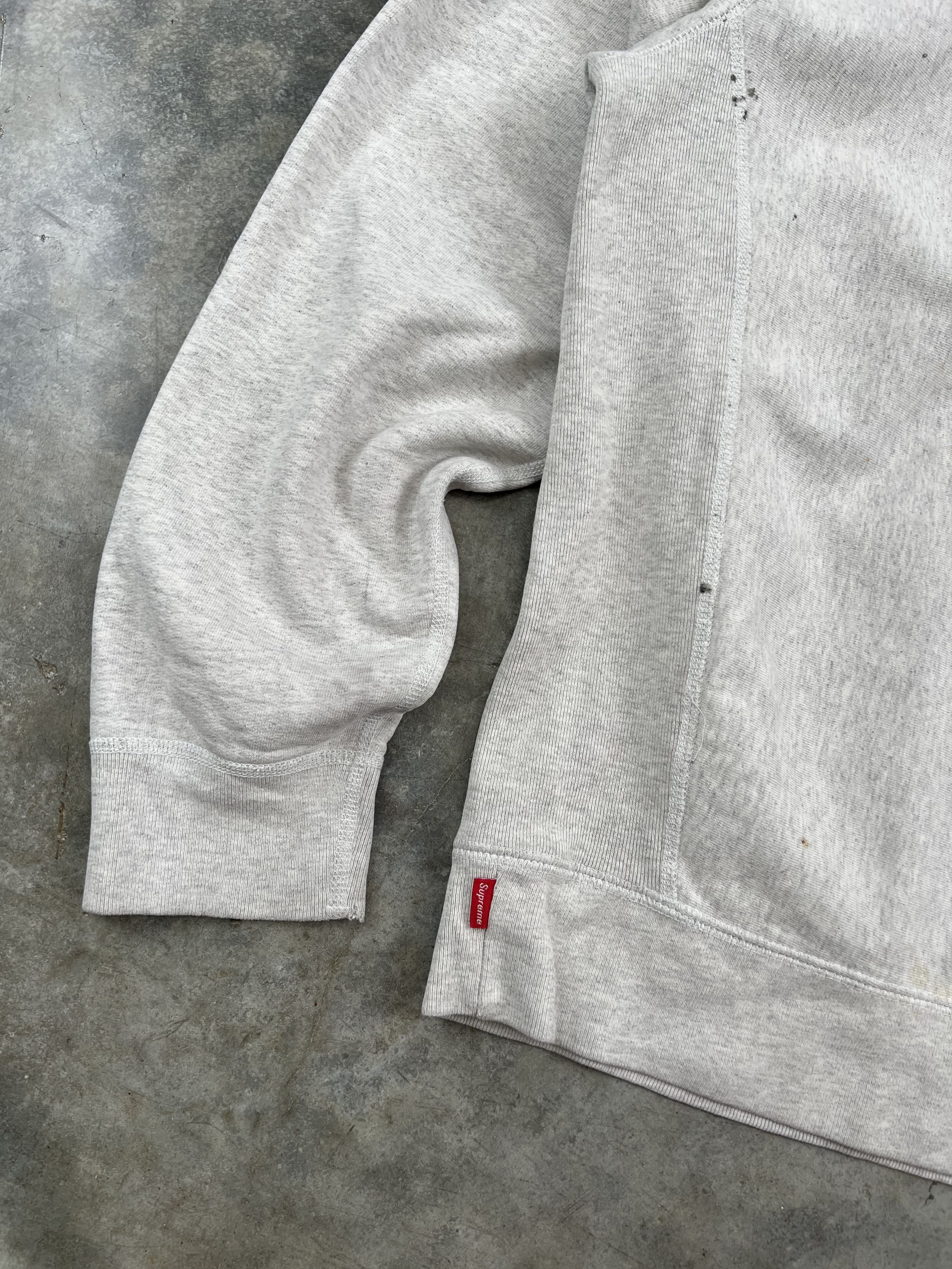 Supreme Supreme Grey Gonz Logo Hoodie Sz. Medium Size US M / EU 48-50 / 2 - 4 Thumbnail