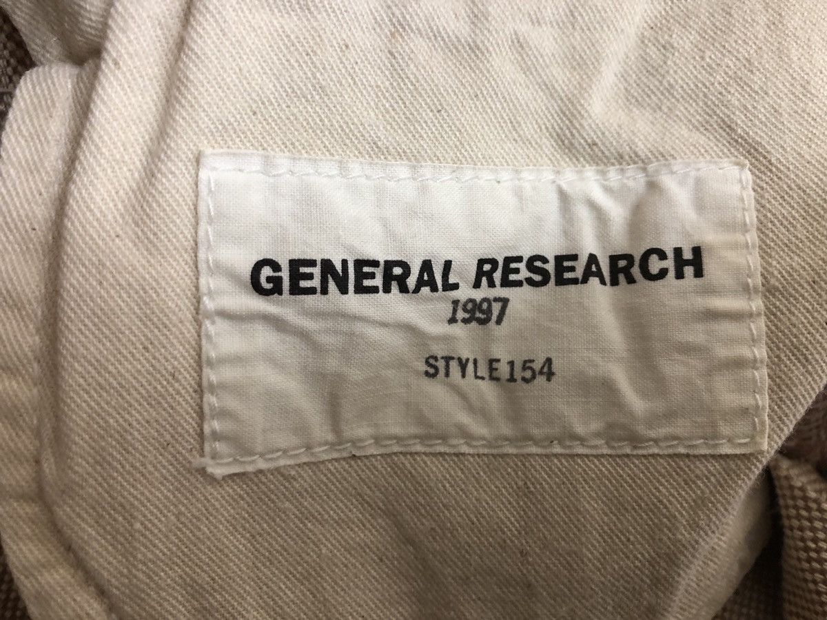 General Research × Japanese Brand Vintage General Research 2007 Denim Jeans Size US 30 / EU 46 - 24 Thumbnail